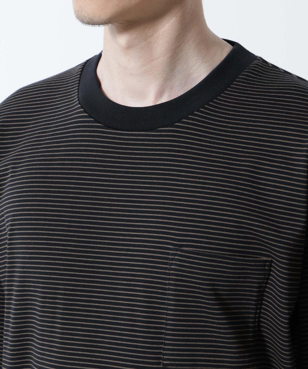 20シルケットボーダーTシャツ 半袖