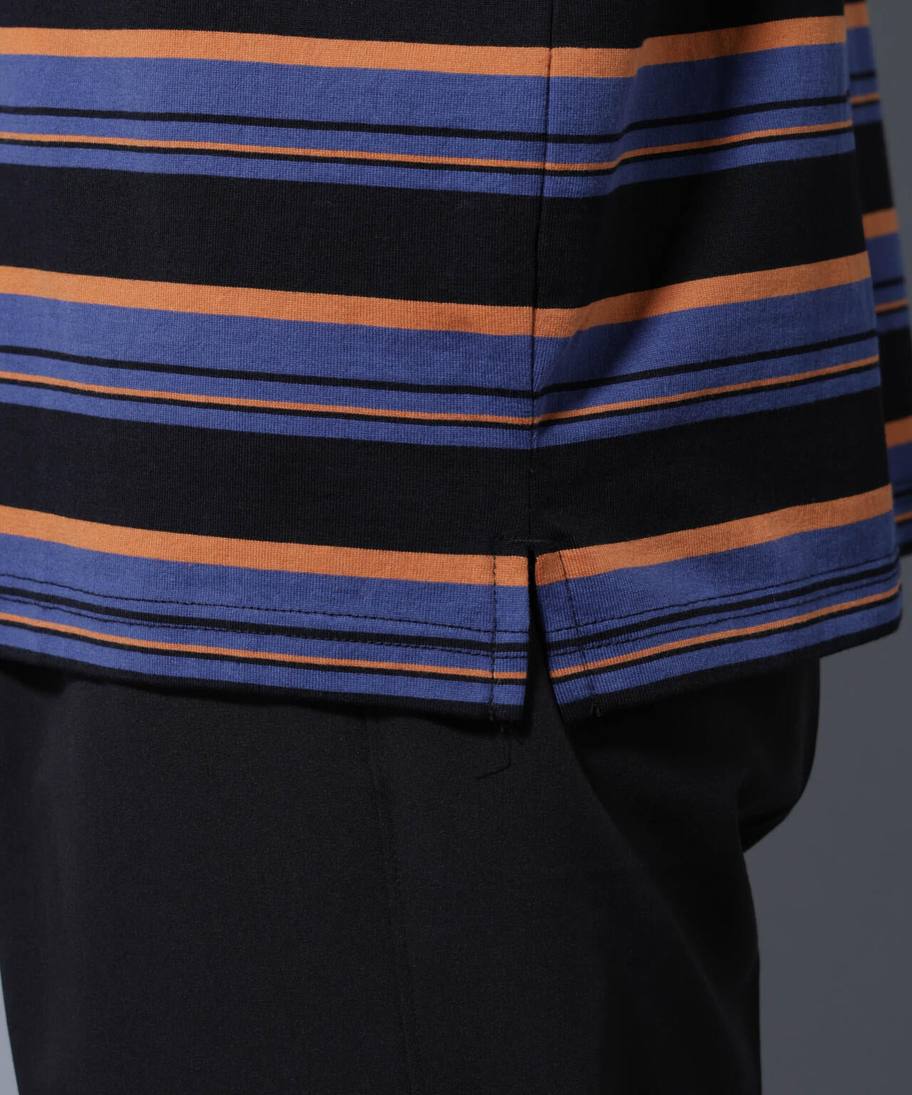 ナノベアボーダーTシャツ 半袖