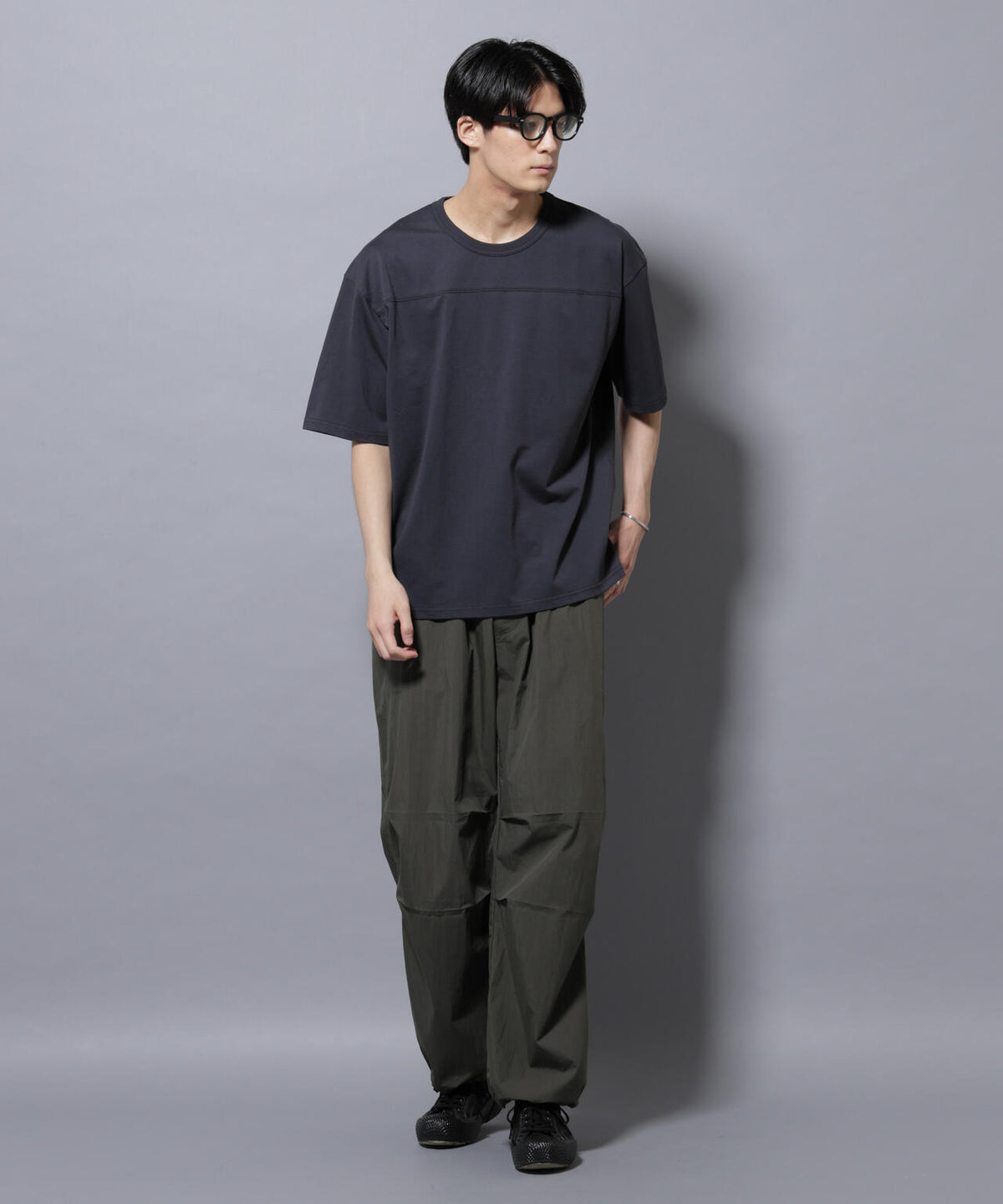 リラックスフットボールTシャツ 半袖