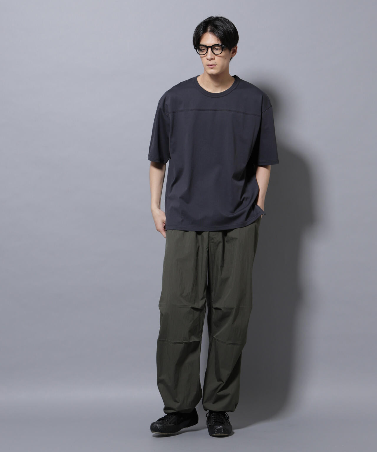 リラックスフットボールTシャツ 半袖