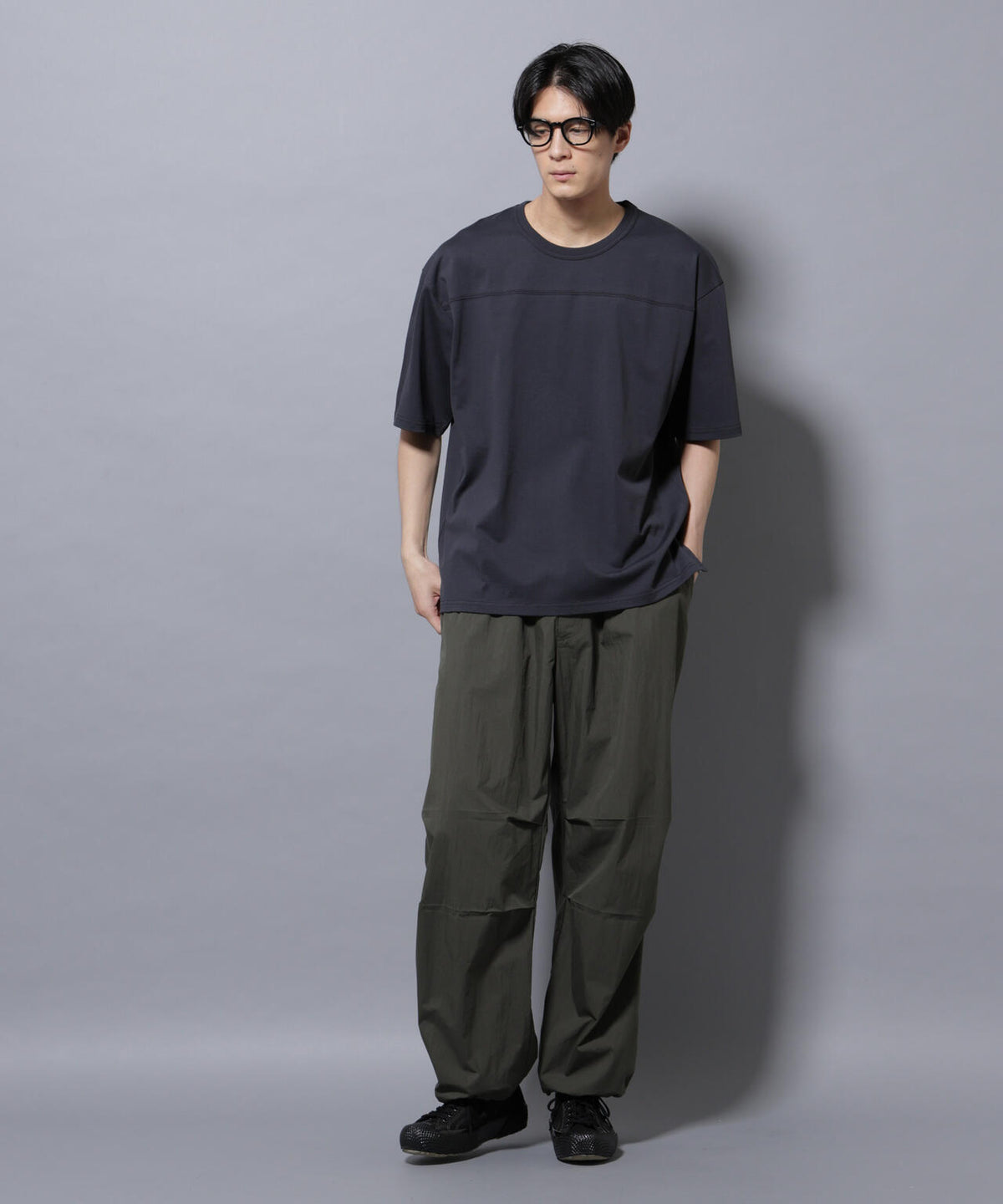リラックスフットボールTシャツ 半袖