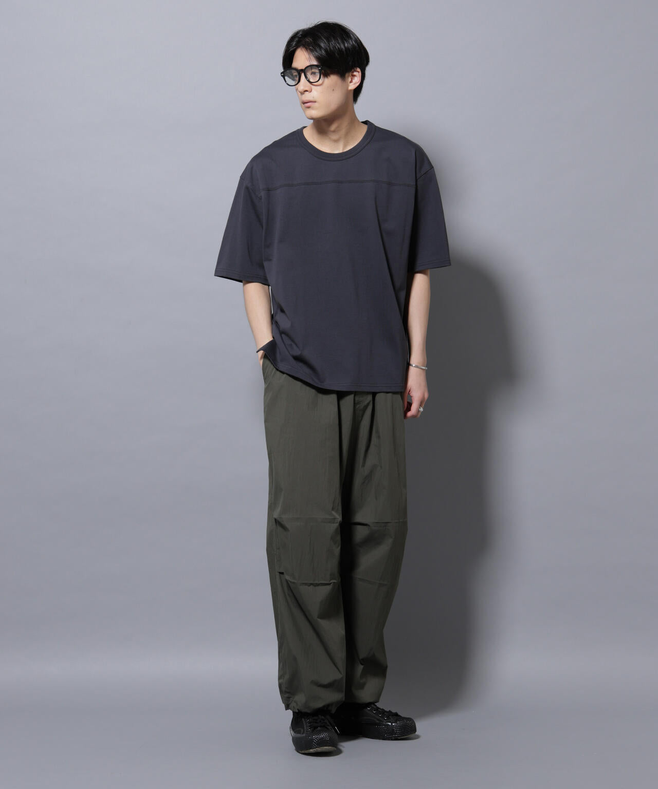 リラックスフットボールTシャツ 半袖