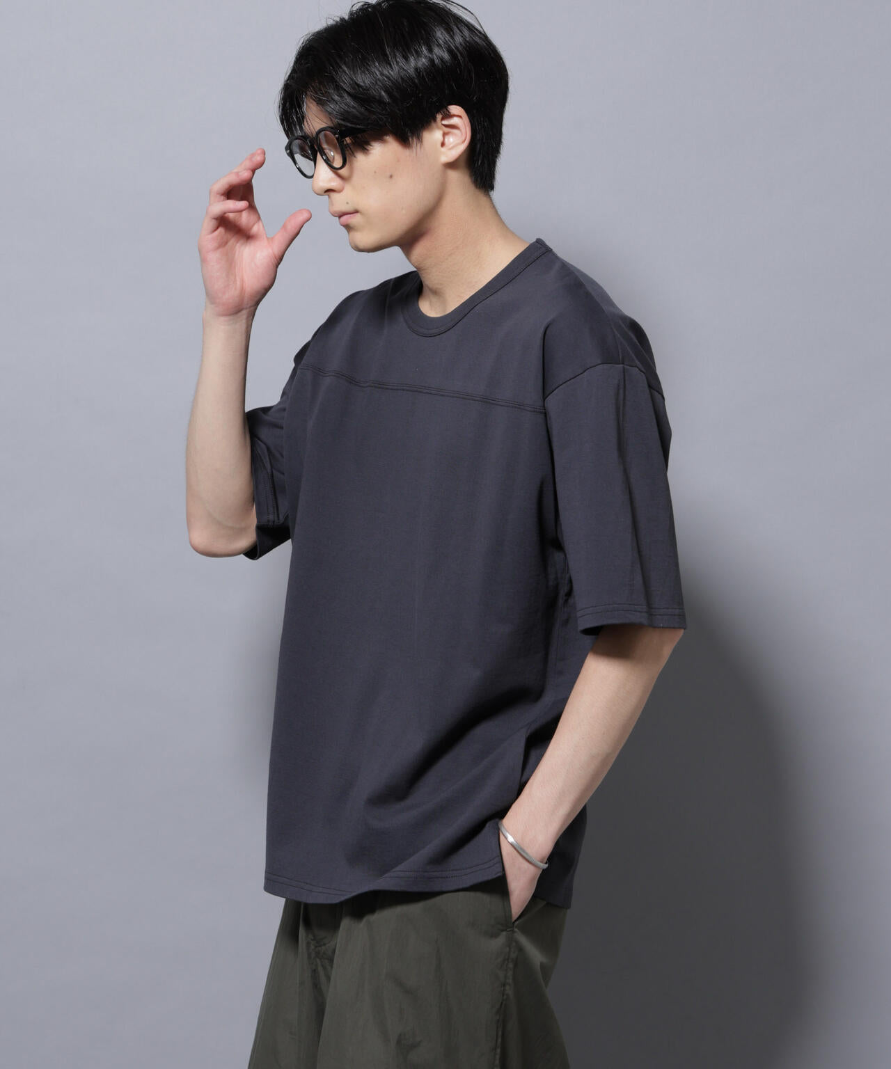 リラックスフットボールTシャツ 半袖