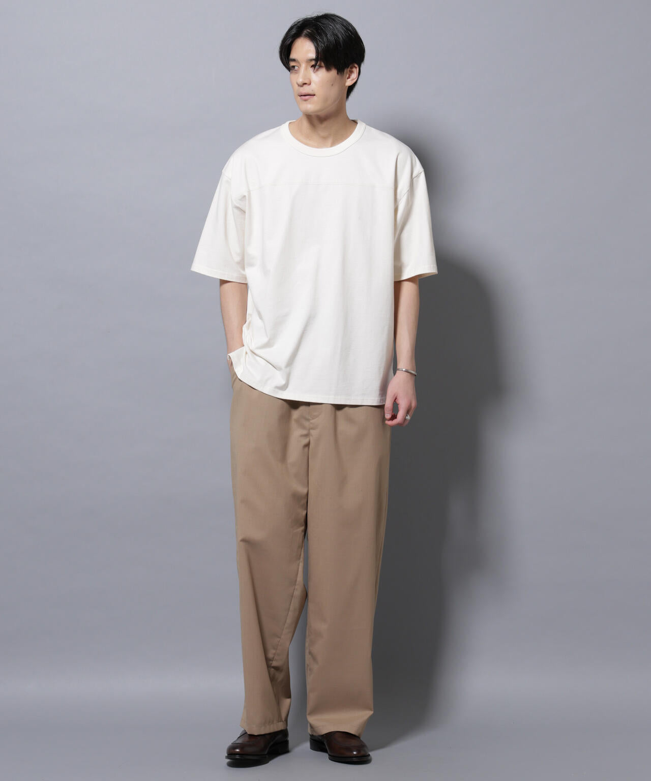 リラックスフットボールTシャツ 半袖
