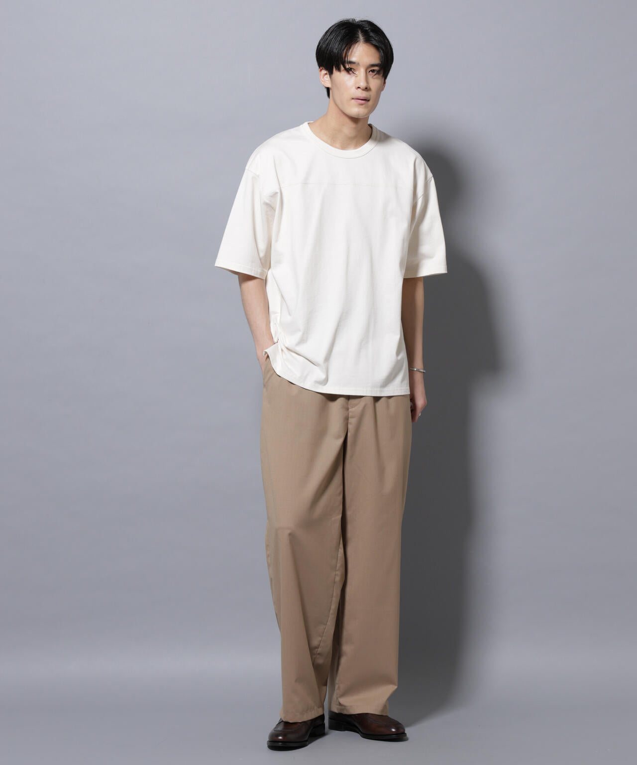 リラックスフットボールTシャツ 半袖