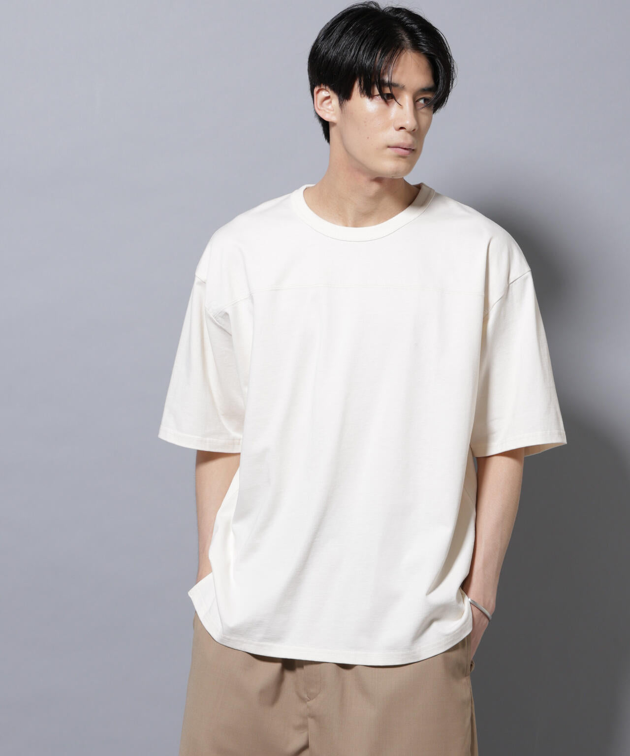 リラックスフットボールTシャツ 半袖