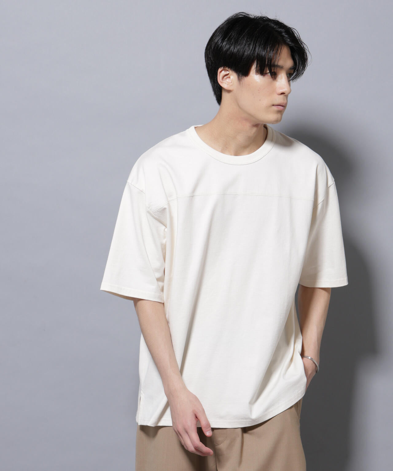 リラックスフットボールTシャツ 半袖