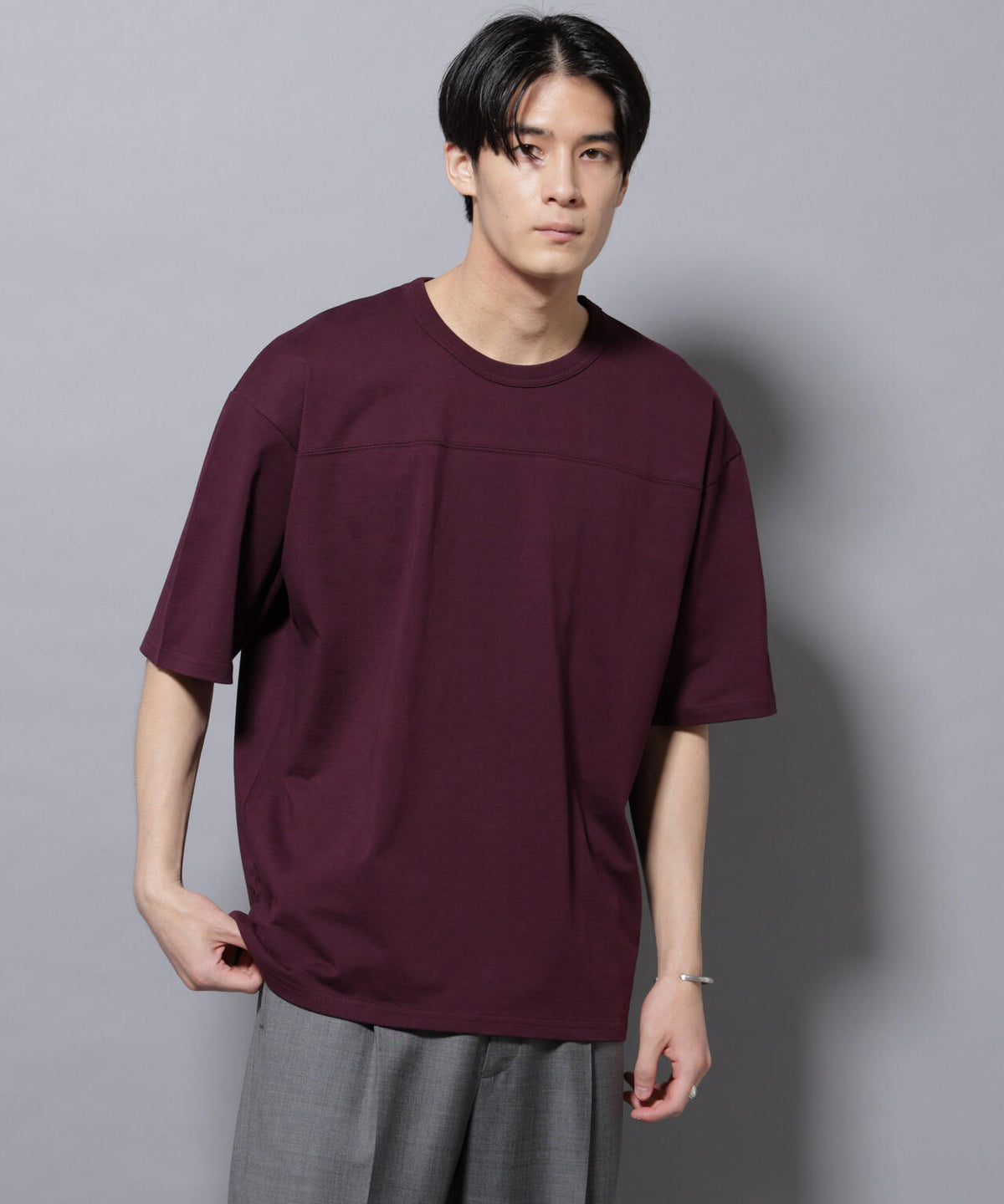 リラックスフットボールTシャツ 半袖