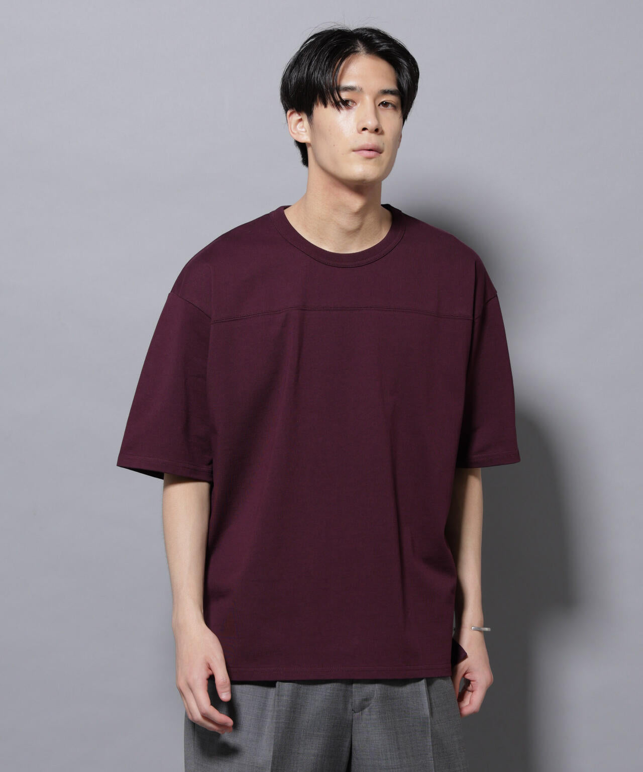 リラックスフットボールTシャツ 半袖