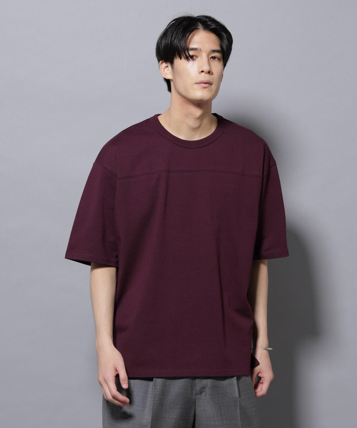 リラックスフットボールTシャツ 半袖