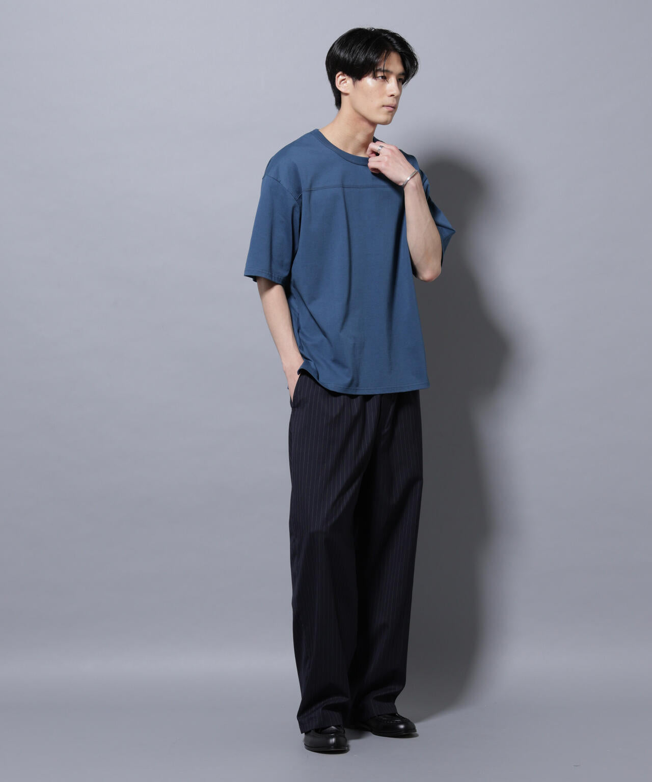 リラックスフットボールTシャツ 半袖