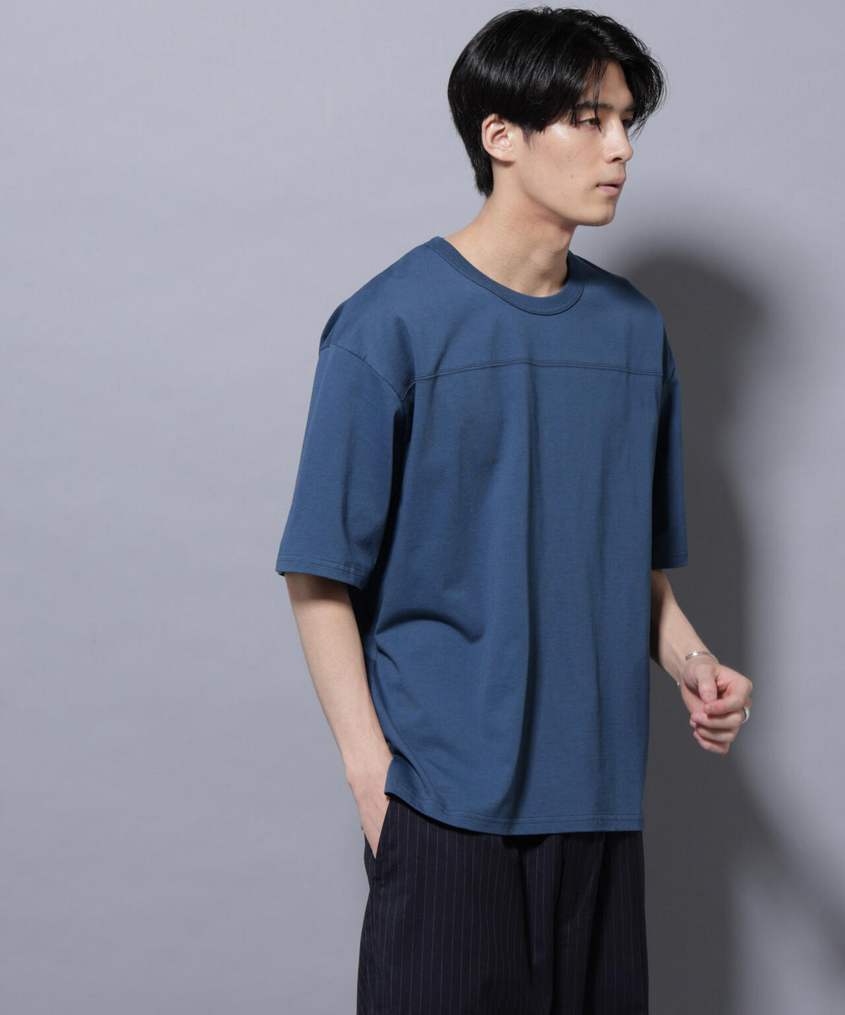 リラックスフットボールTシャツ 半袖