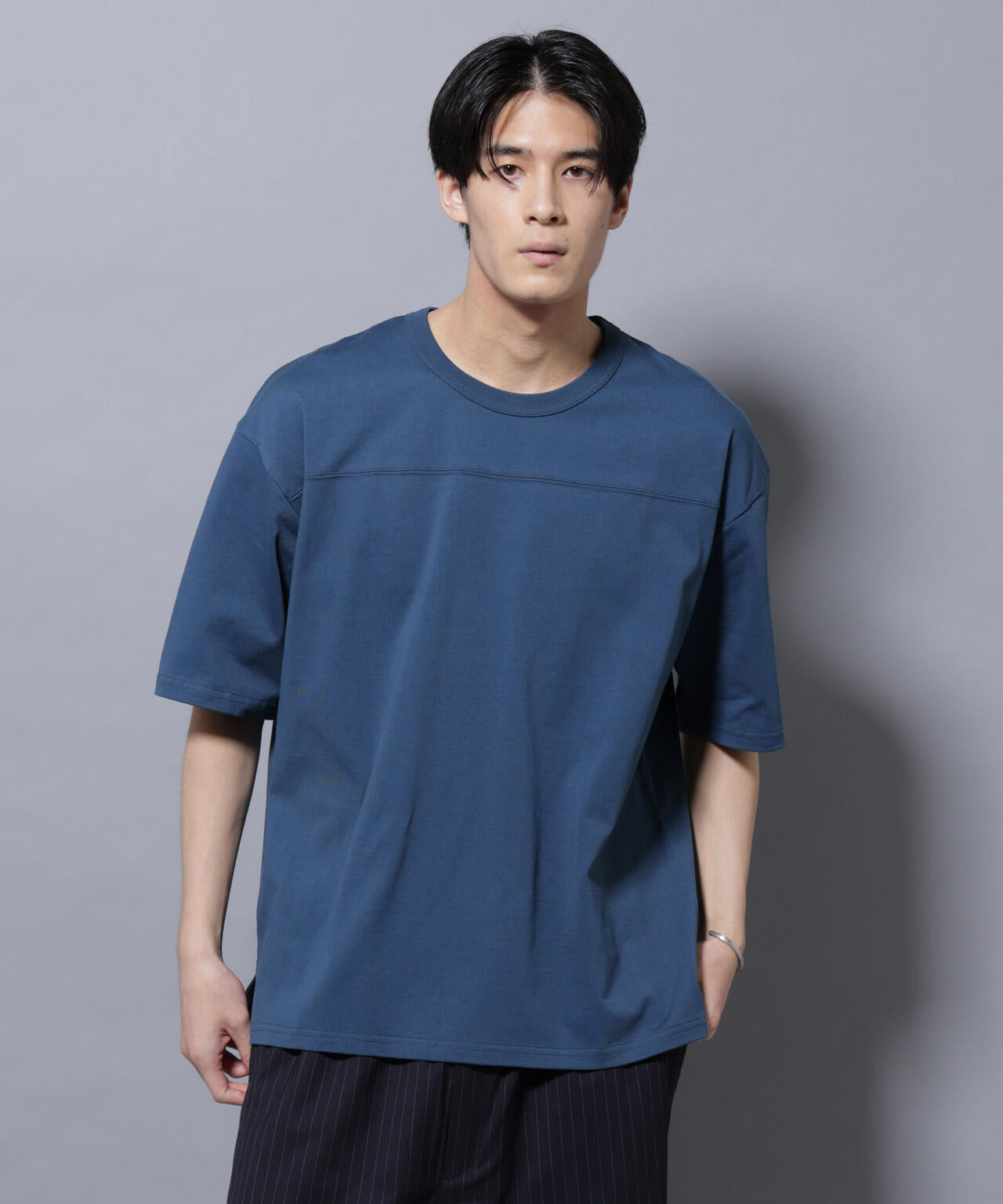 リラックスフットボールTシャツ 半袖
