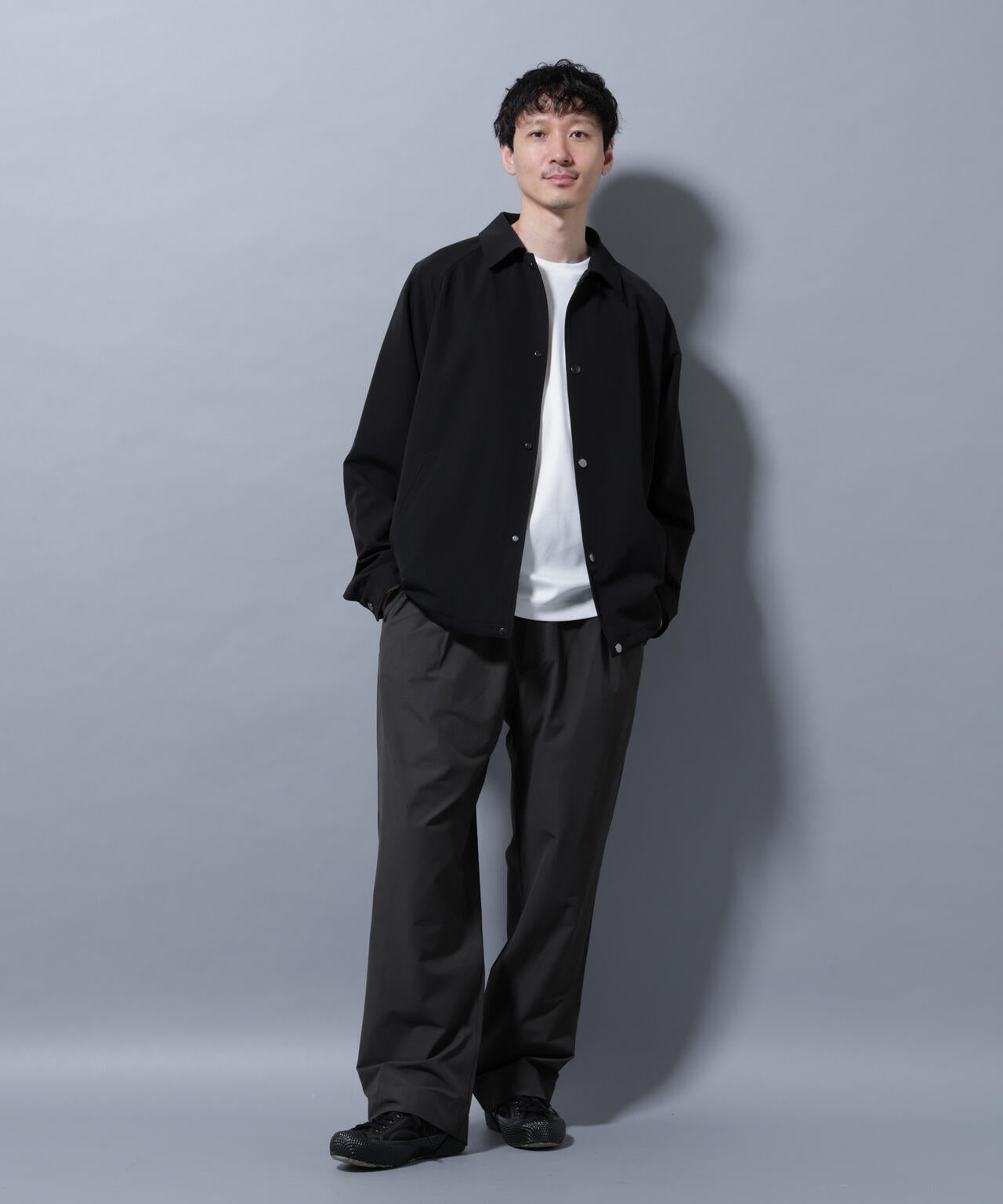 ストレッチワイドイージーパンツ(セットアップ可)