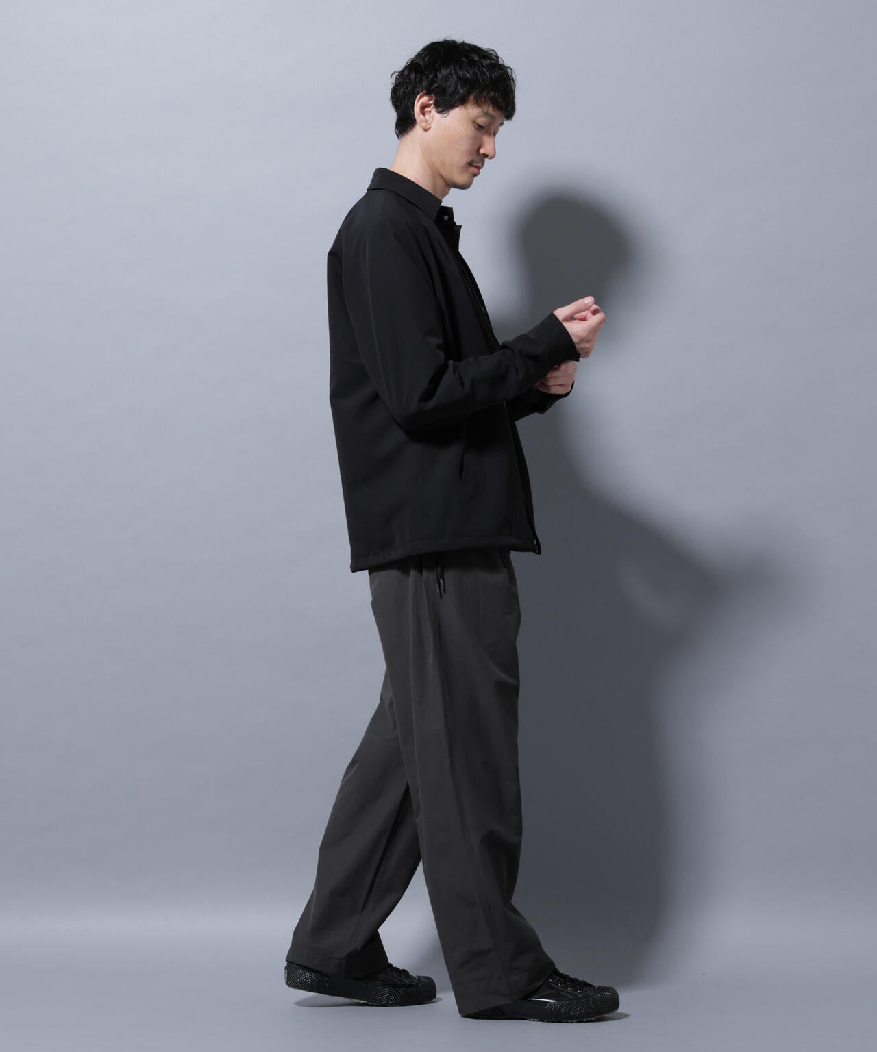 ストレッチワイドイージーパンツ(セットアップ可)