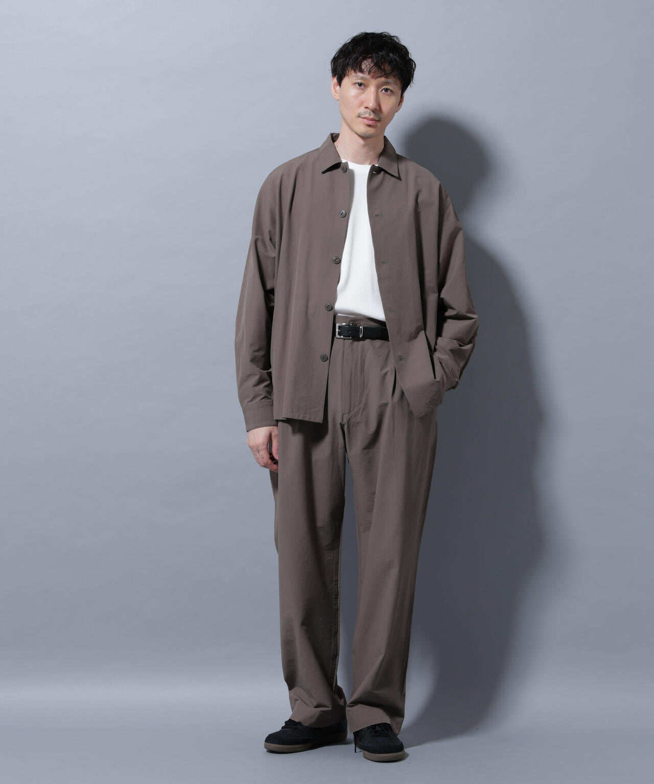 ストレッチワイドイージーパンツ(セットアップ可)