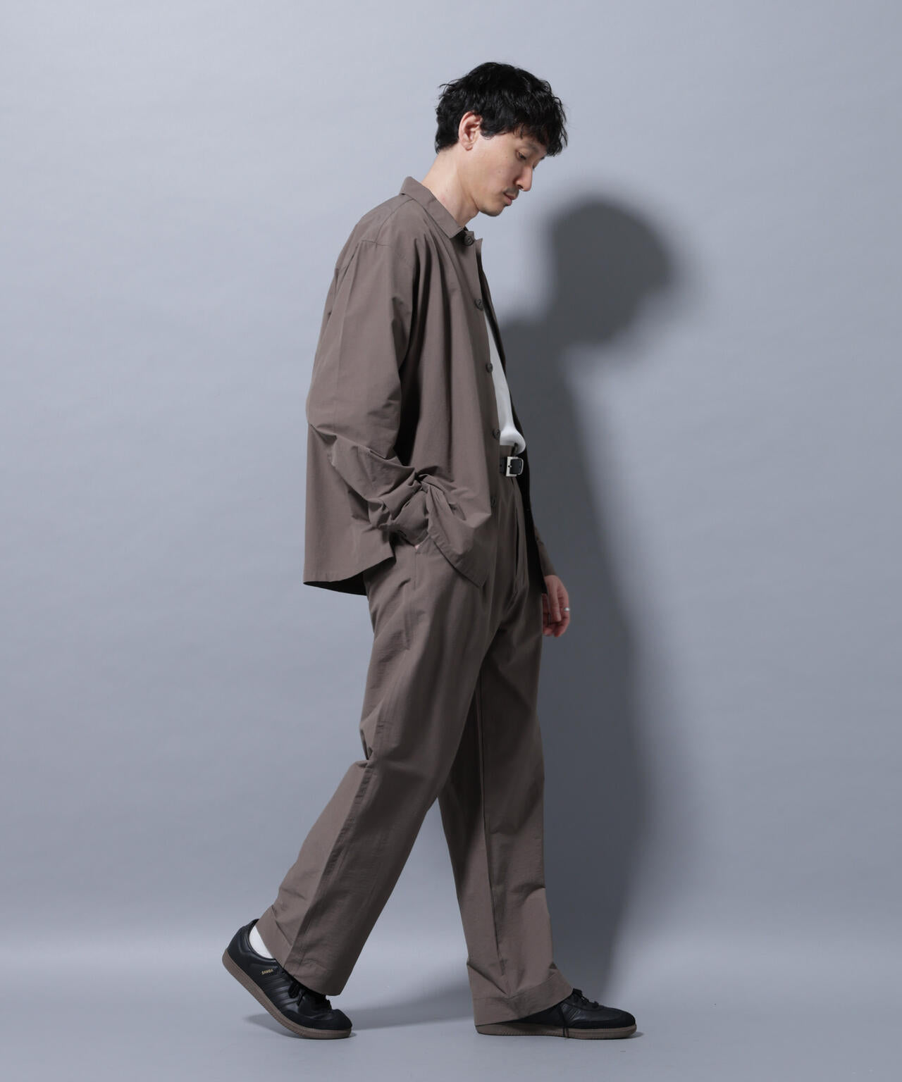 ストレッチワイドイージーパンツ(セットアップ可)