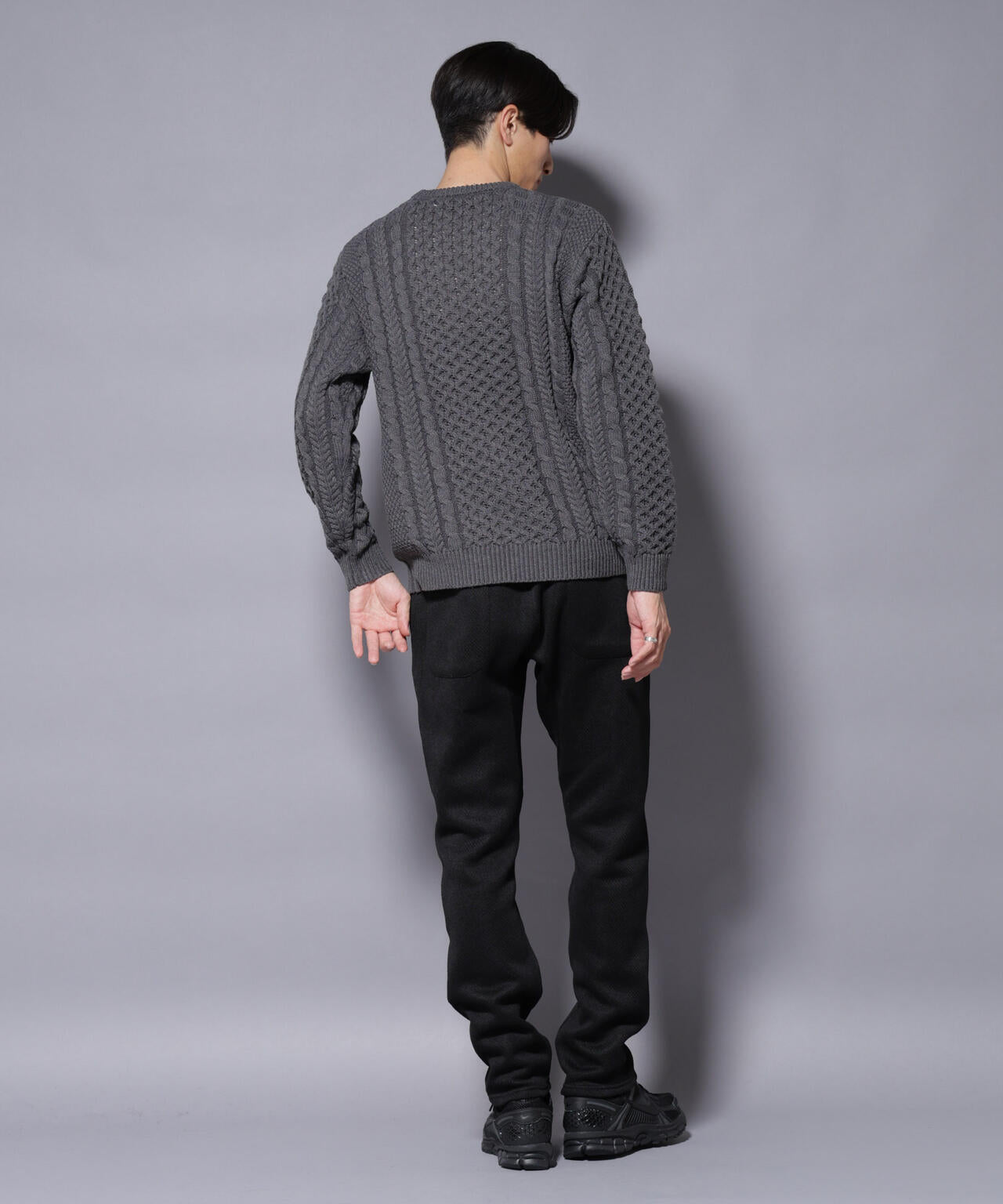 ニットフリースイージーパンツ(セットアップ可)