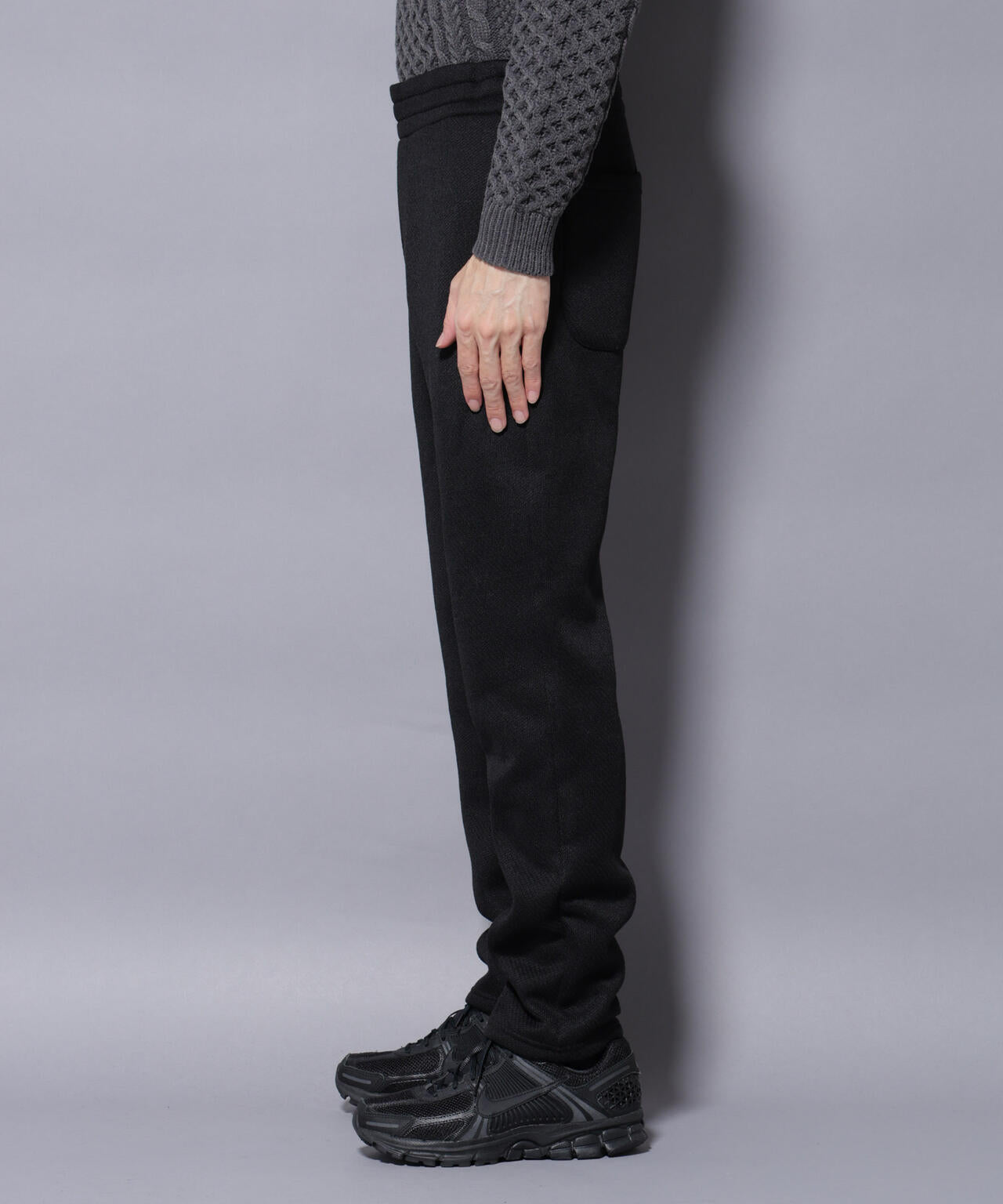 ニットフリースイージーパンツ(セットアップ可)