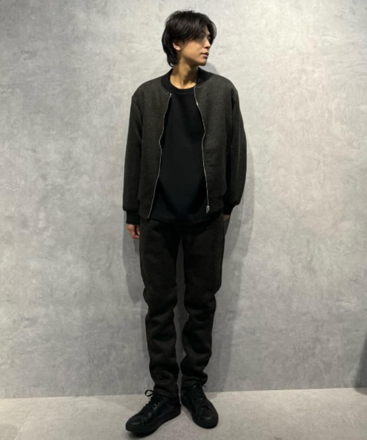 ニットフリースイージーパンツ(セットアップ可)