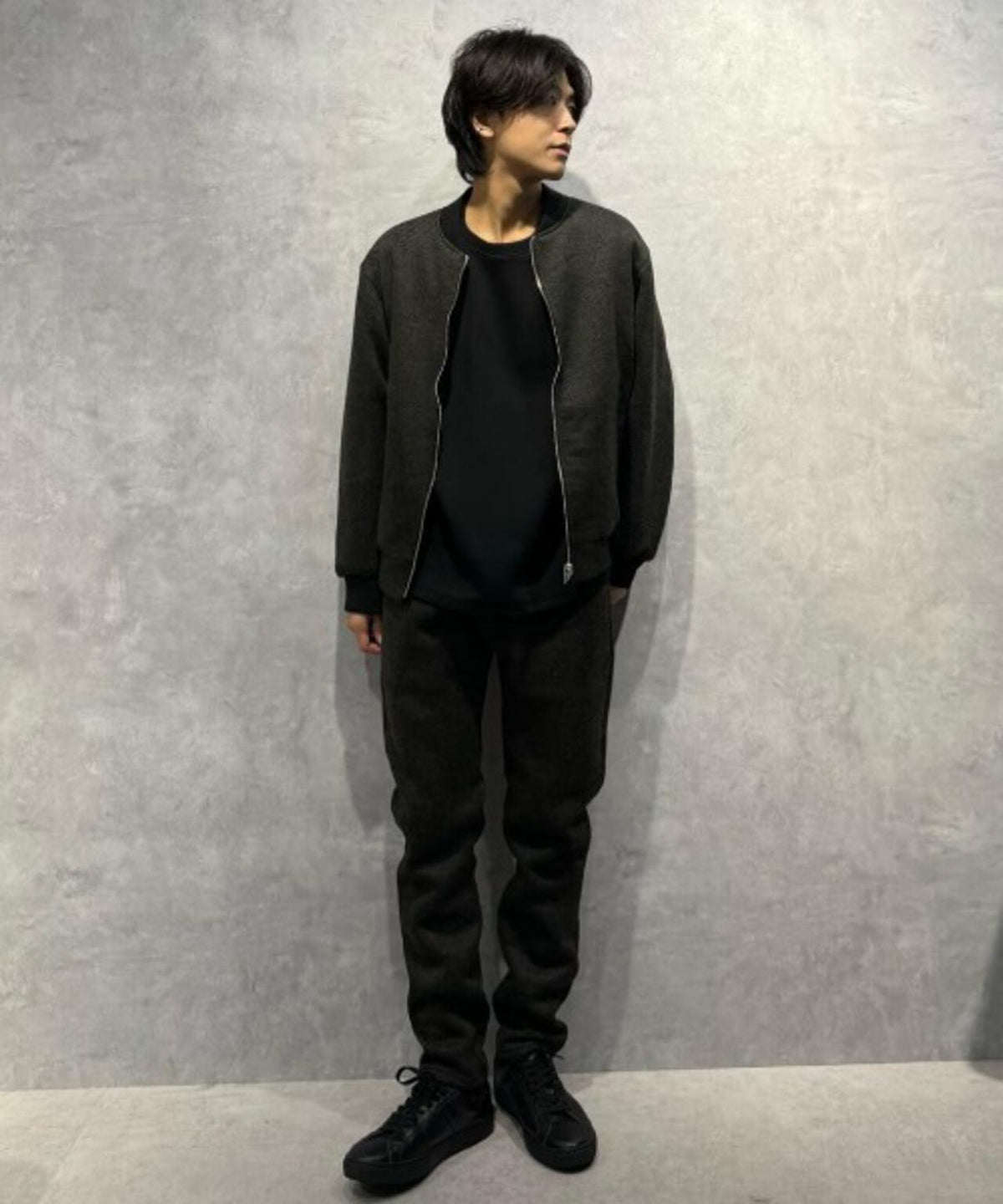 ニットフリースイージーパンツ(セットアップ可)
