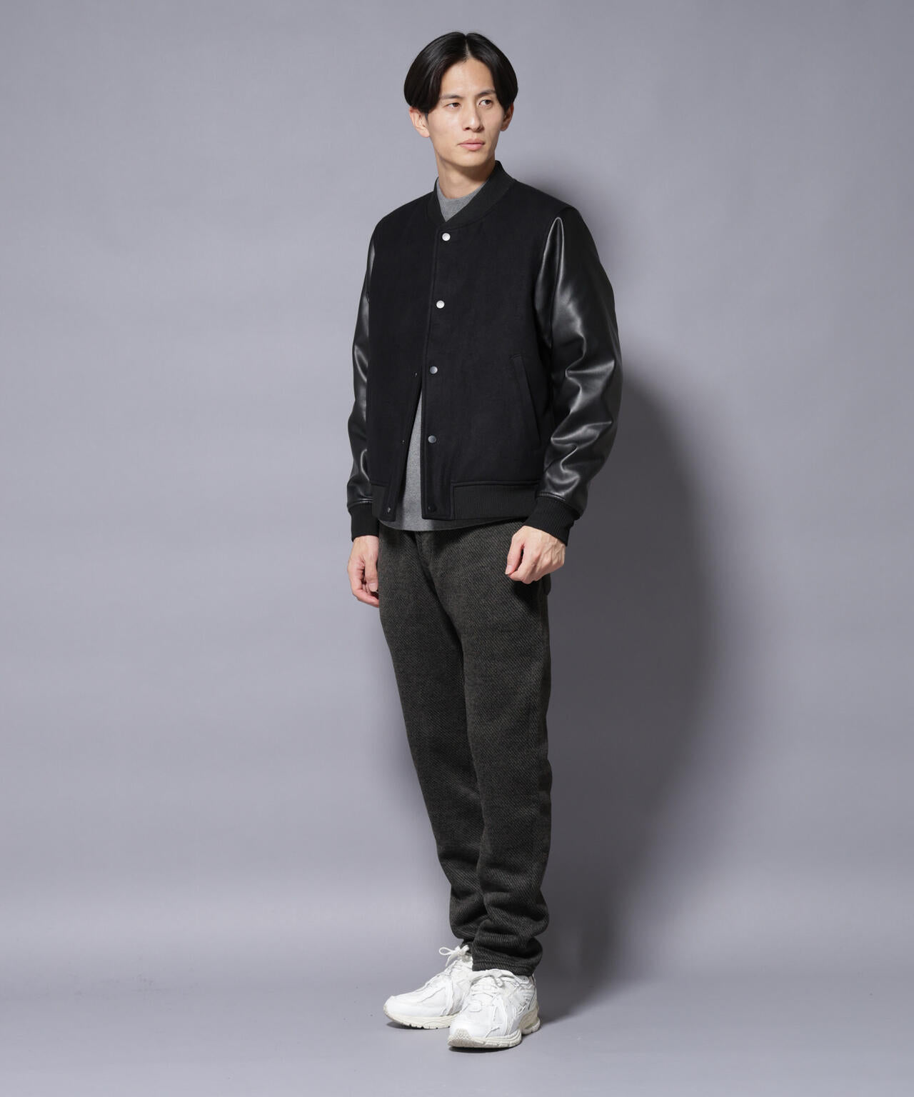 ニットフリースイージーパンツ(セットアップ可)