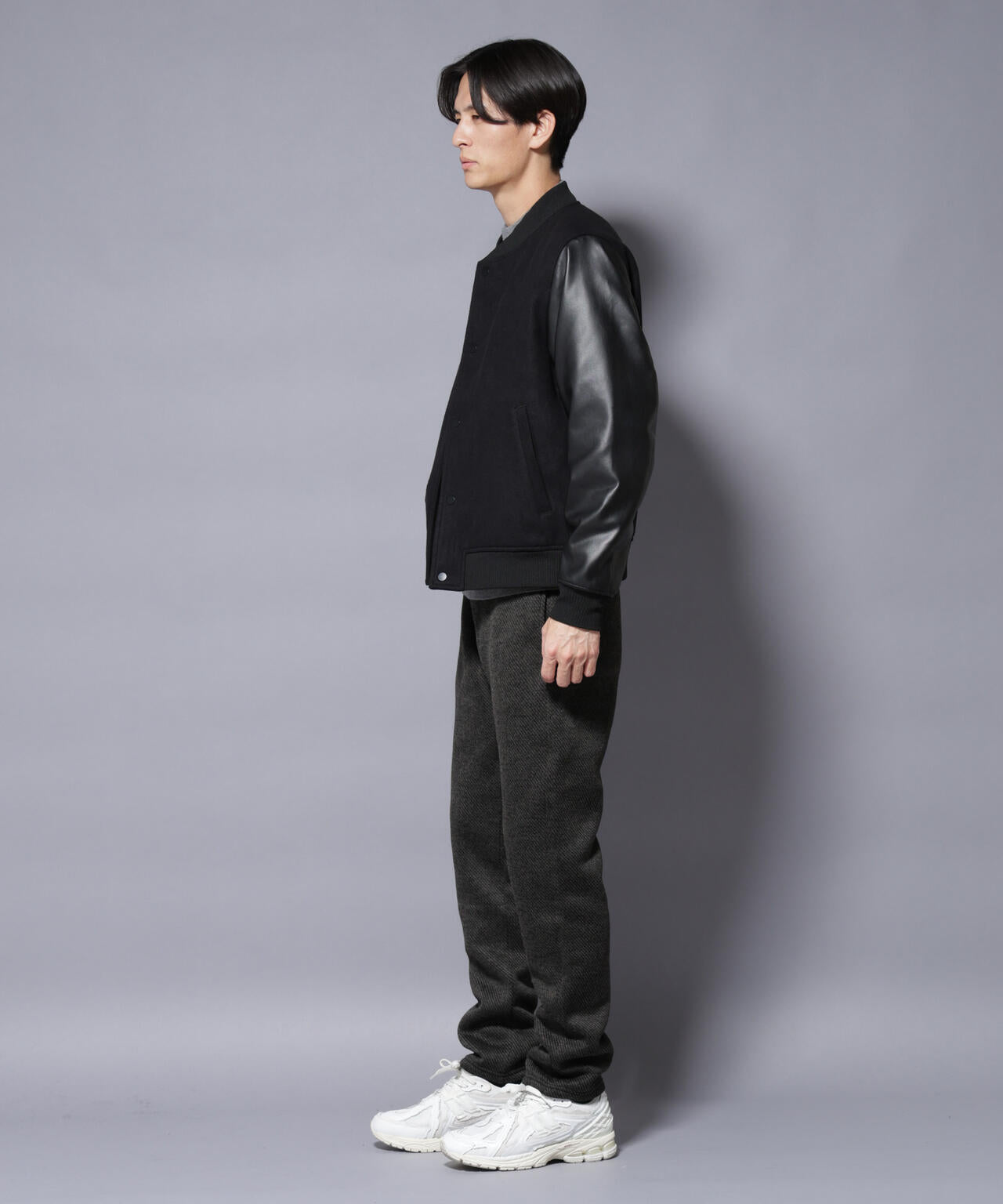 ニットフリースイージーパンツ(セットアップ可)