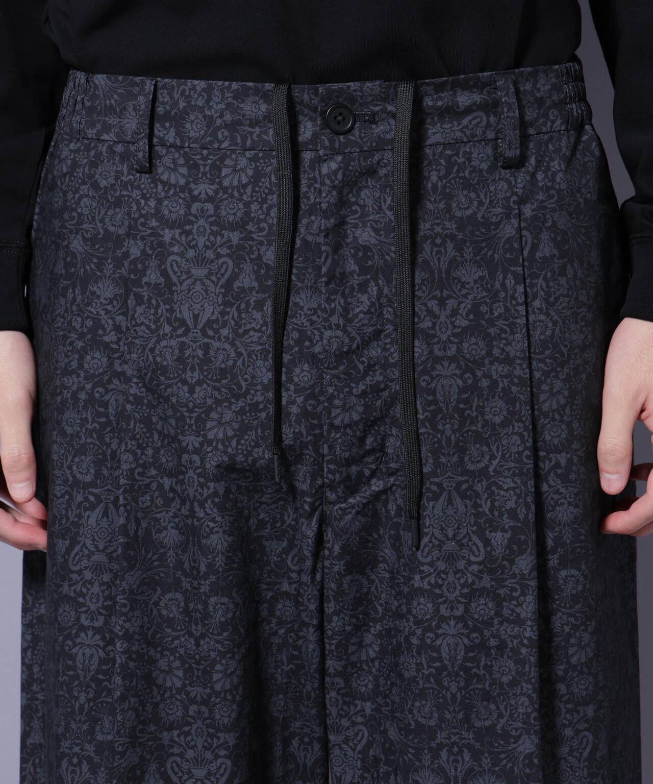 オリジナルパターンイージーパンツ