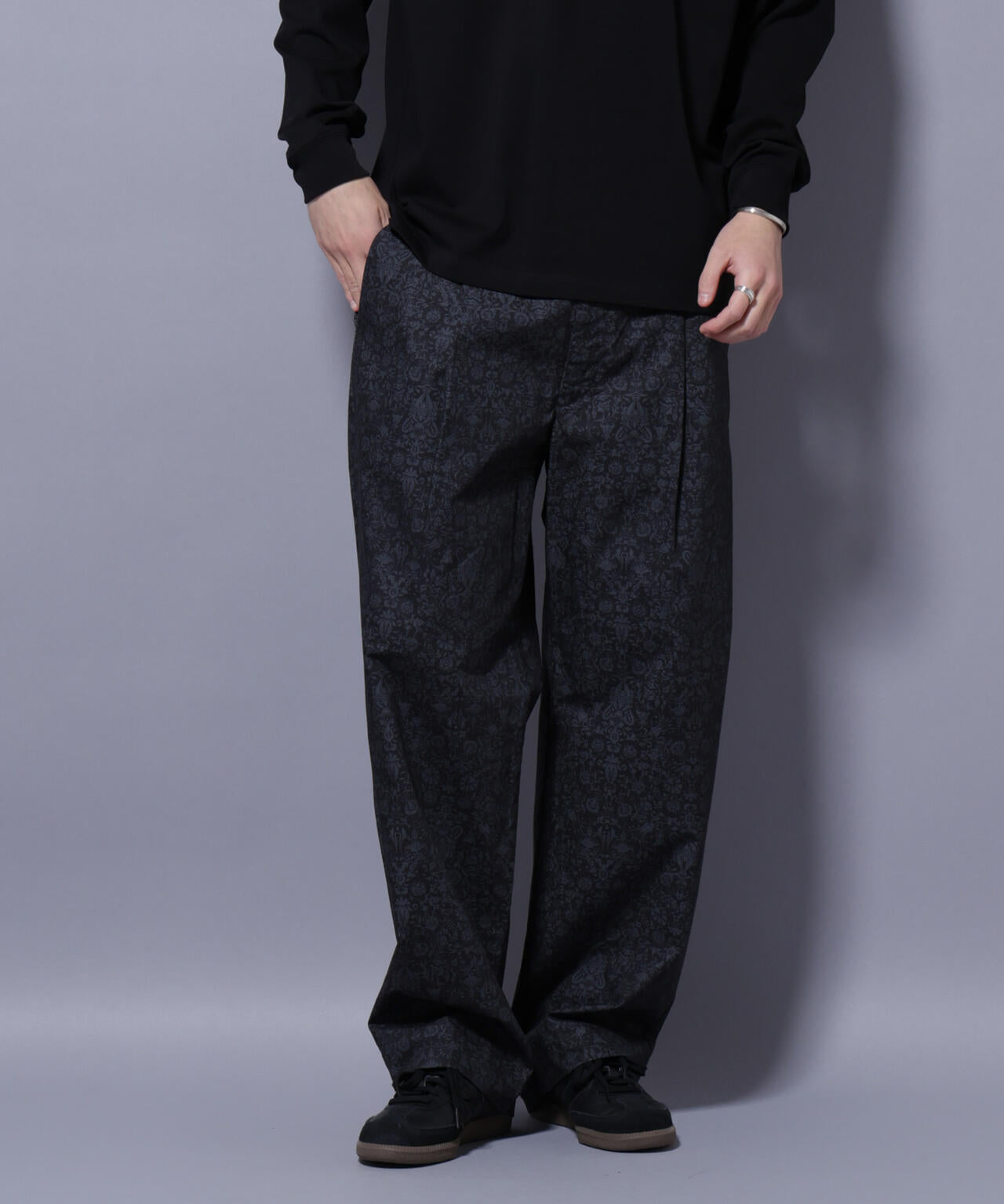 オリジナルパターンイージーパンツ