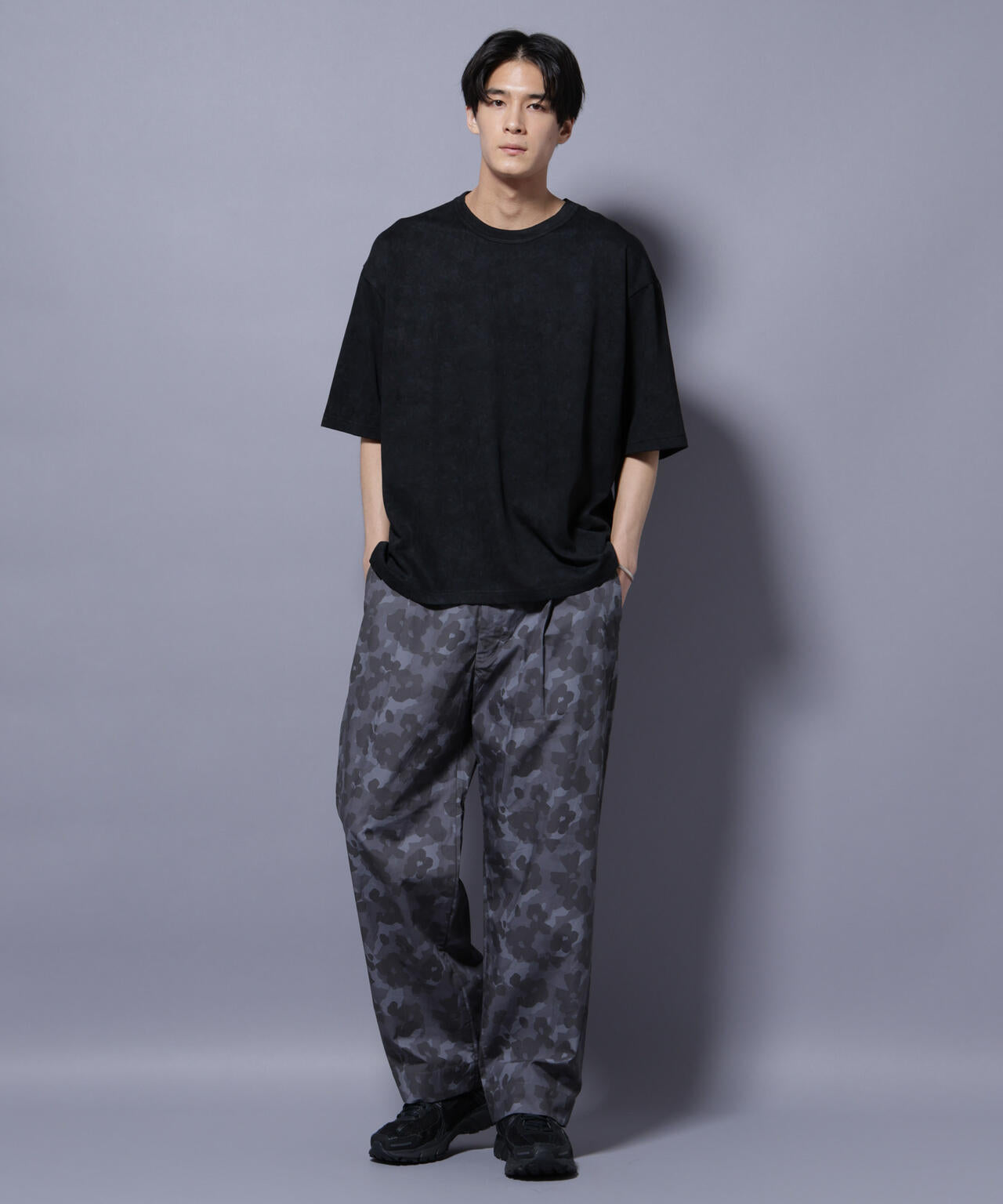 オリジナルパターンイージーパンツ