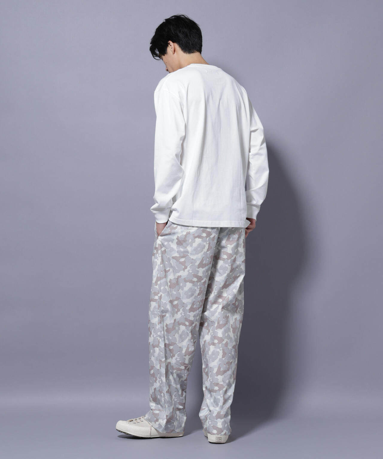 オリジナルパターンイージーパンツ