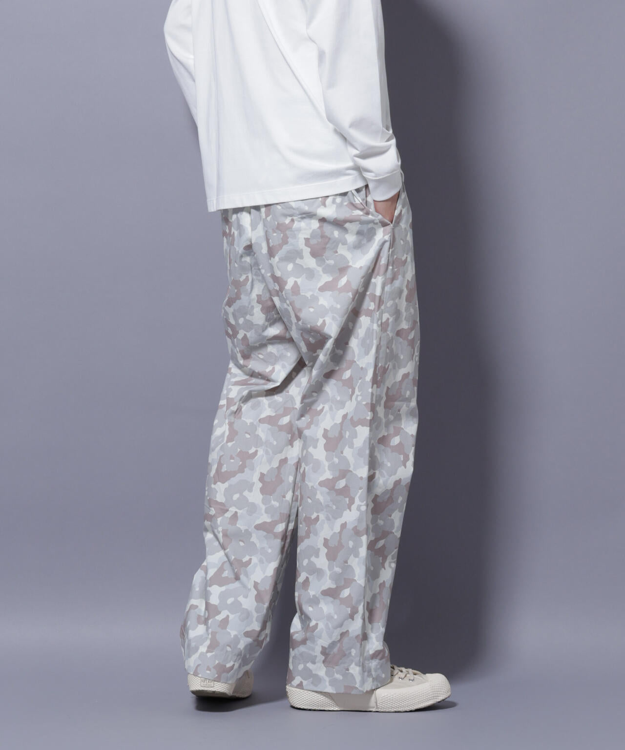 オリジナルパターンイージーパンツ