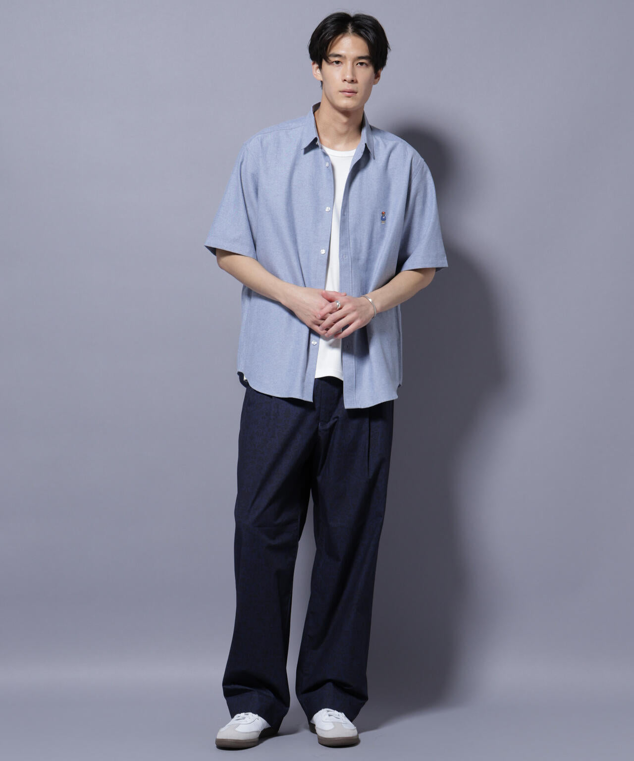 オリジナルパターンイージーパンツ