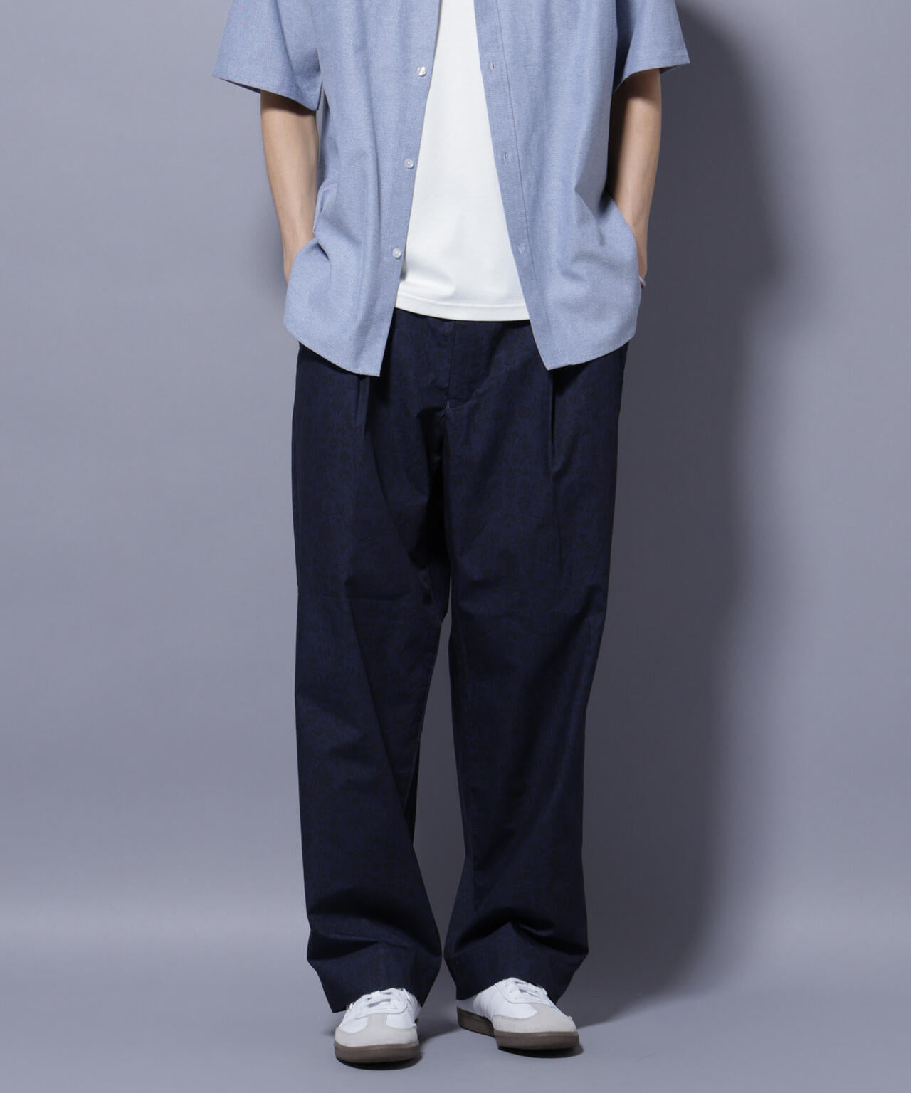 オリジナルパターンイージーパンツ