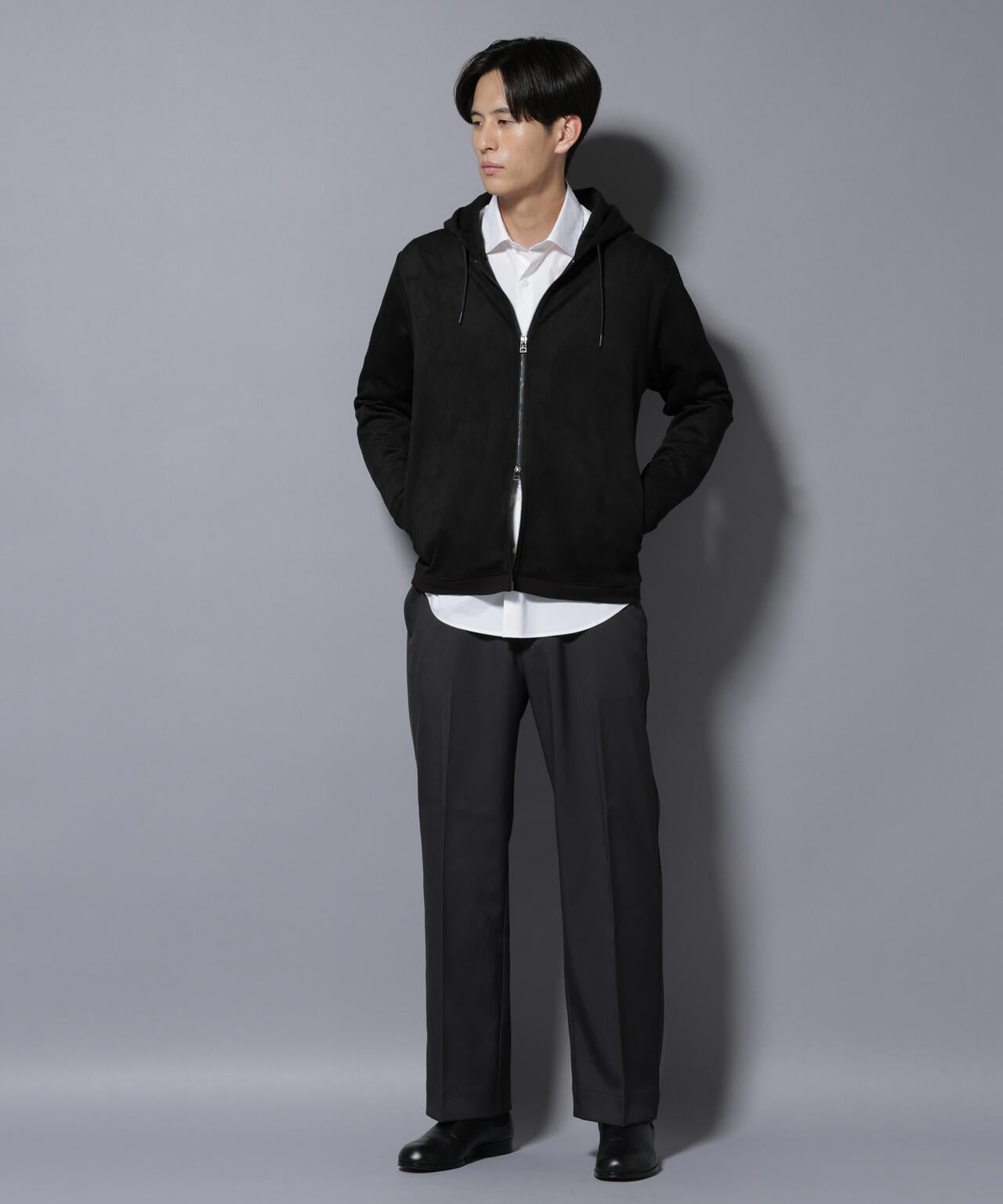 リラックスストレートスラックス(セットアップ可)