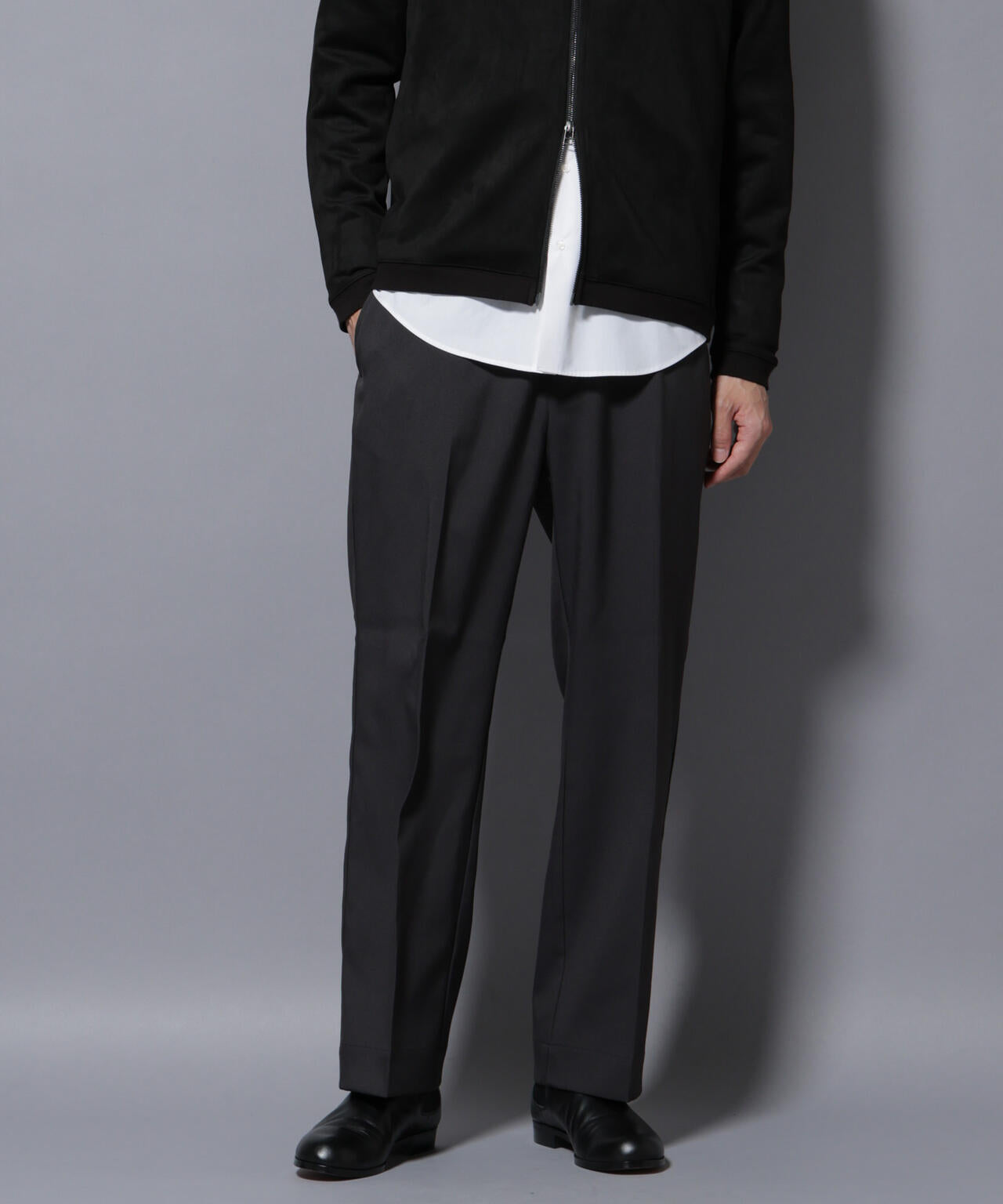 リラックスストレートスラックス(セットアップ可)