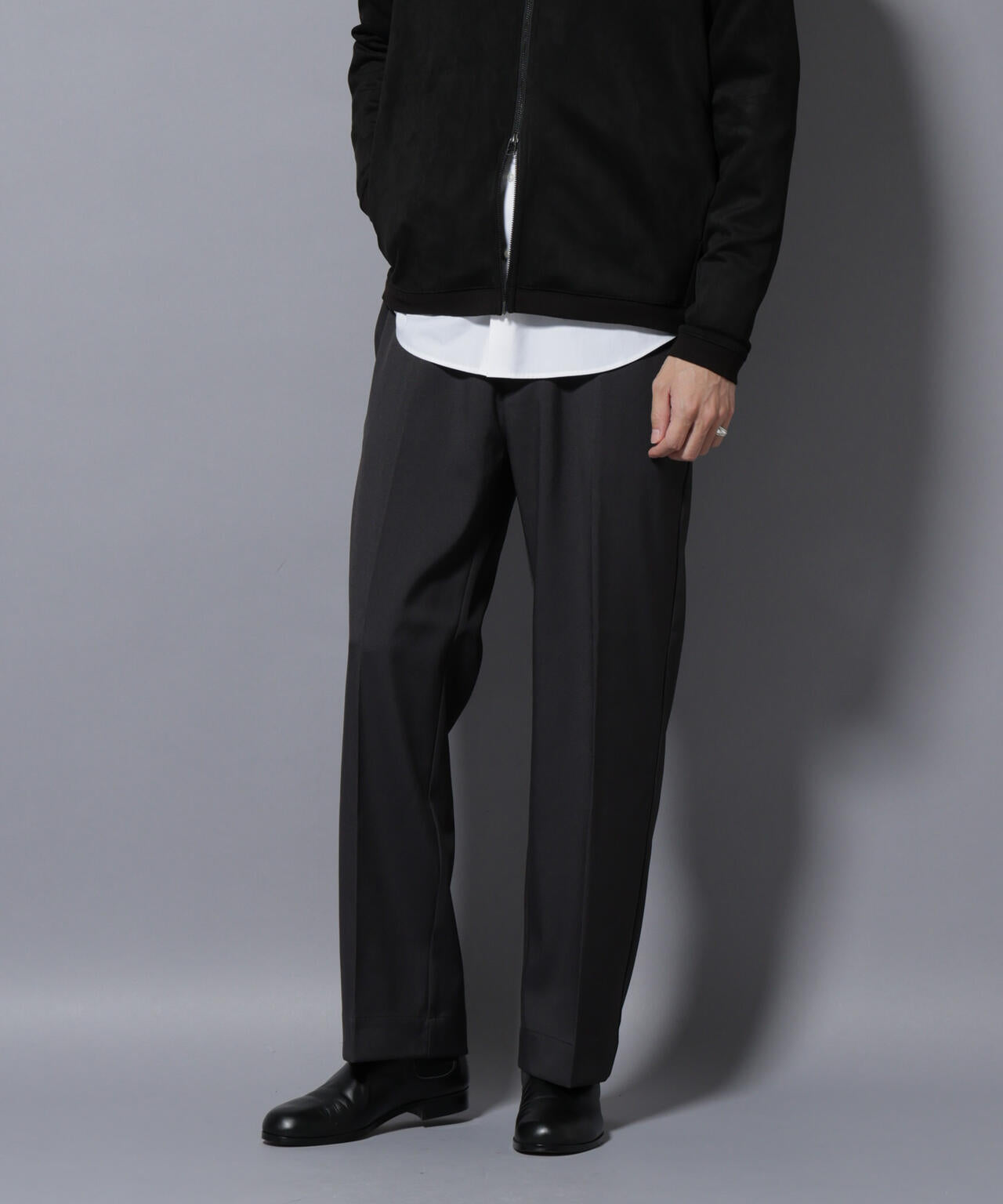 リラックスストレートスラックス(セットアップ可)