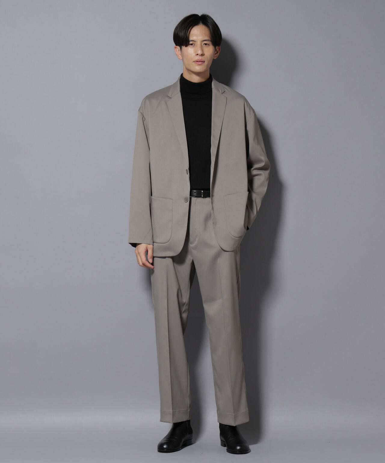 リラックスストレートスラックス(セットアップ可)