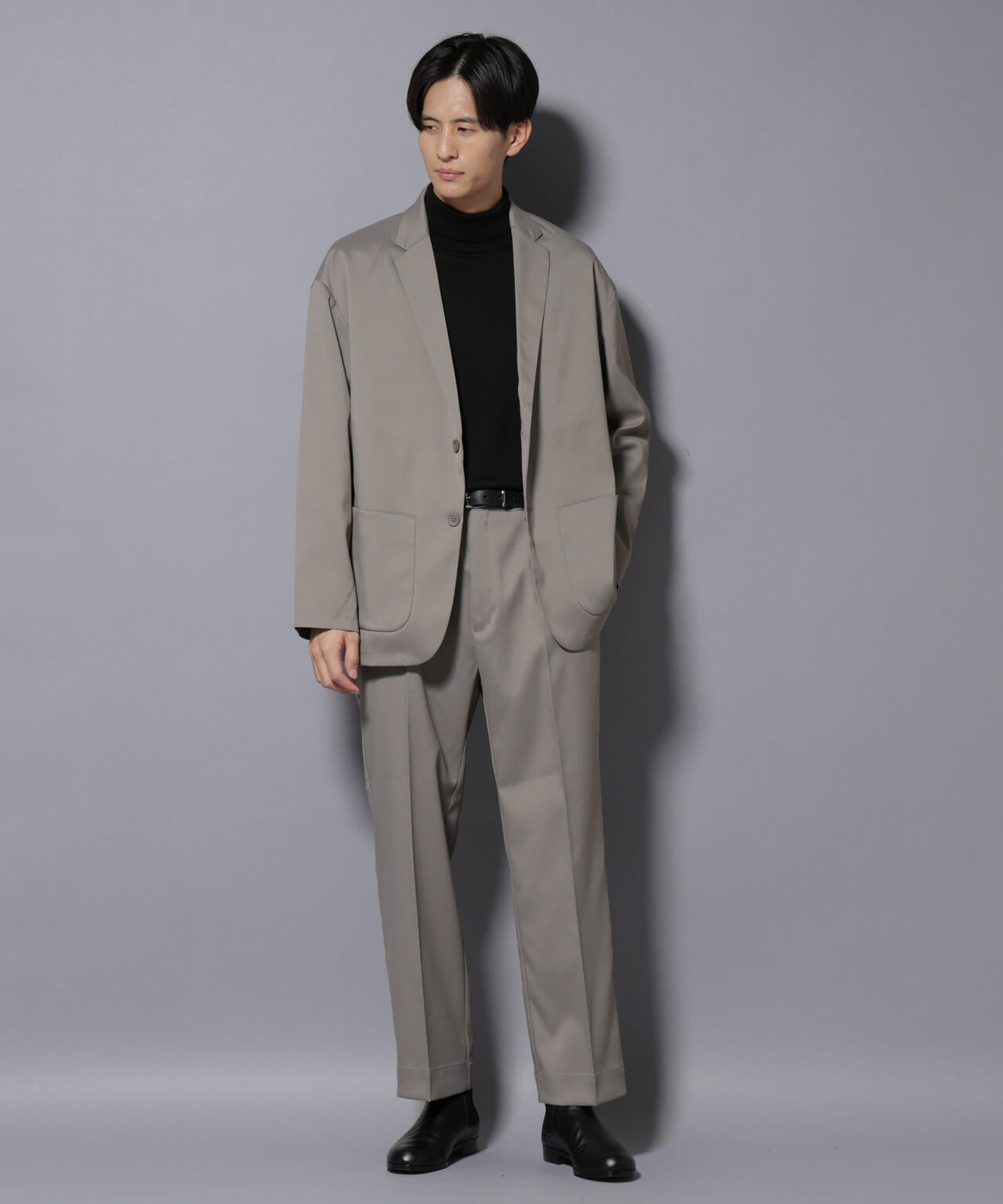 リラックスストレートスラックス(セットアップ可)