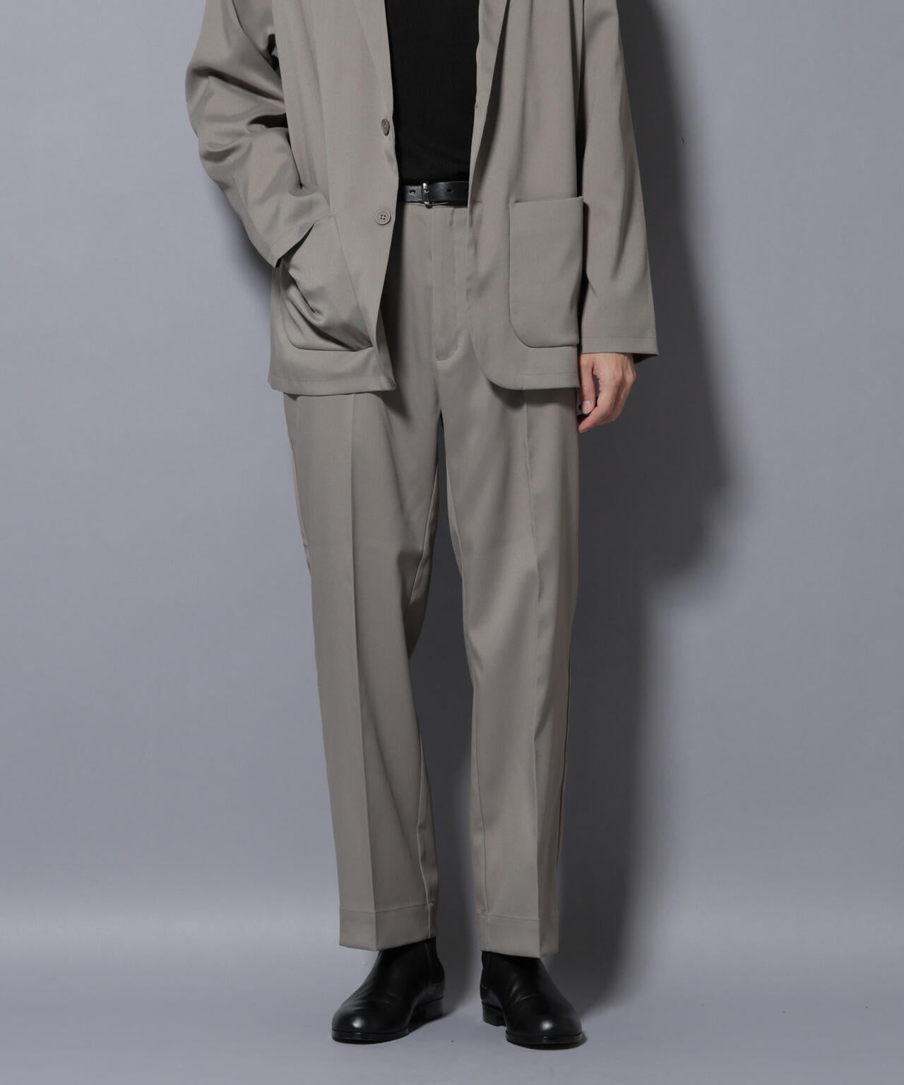 リラックスストレートスラックス(セットアップ可)