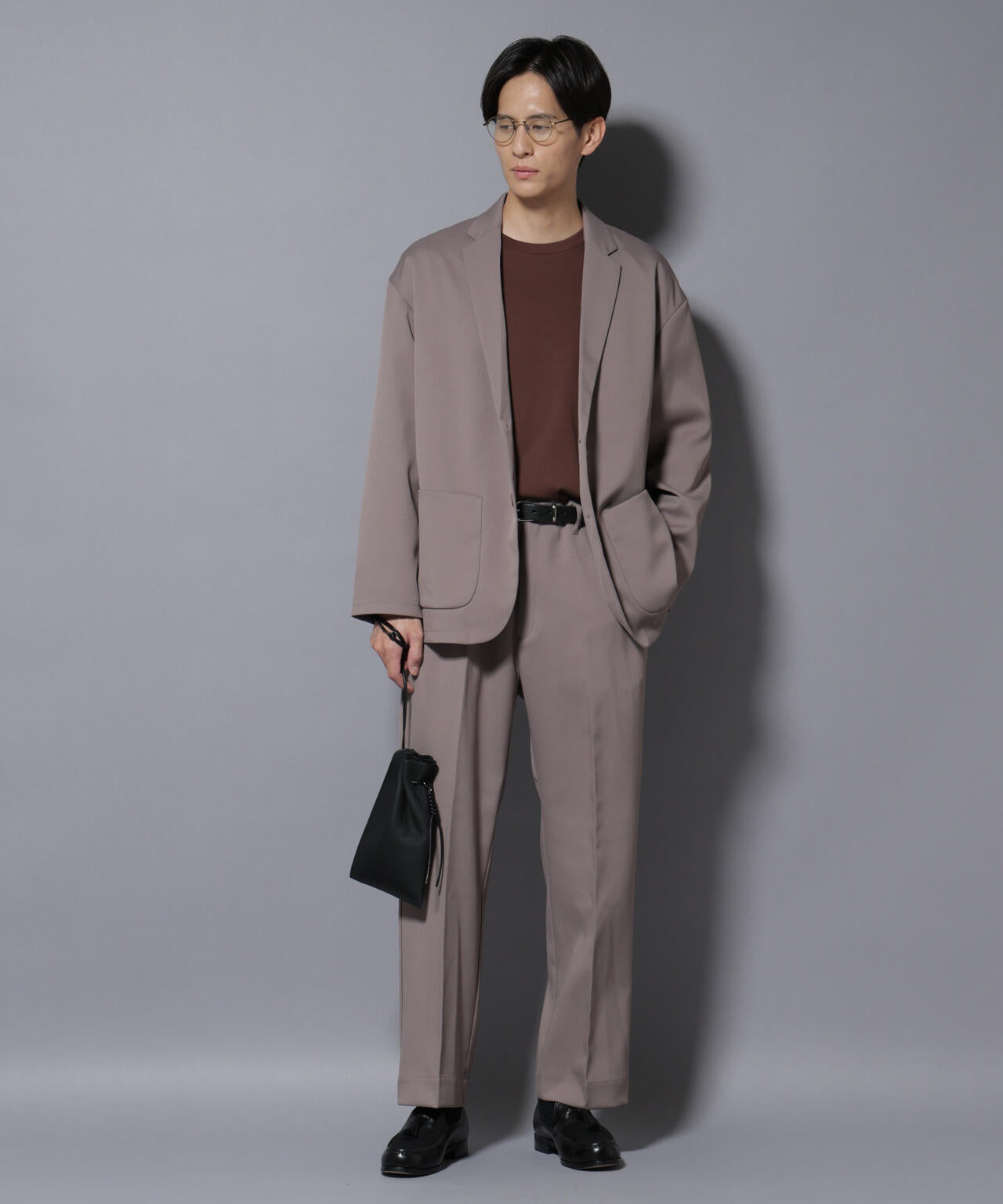 リラックスストレートスラックス(セットアップ可)