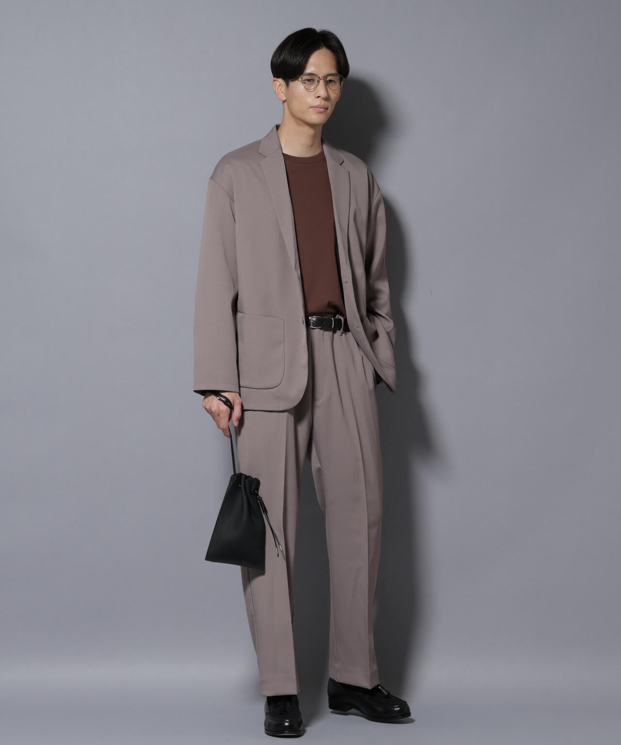 リラックスストレートスラックス(セットアップ可)