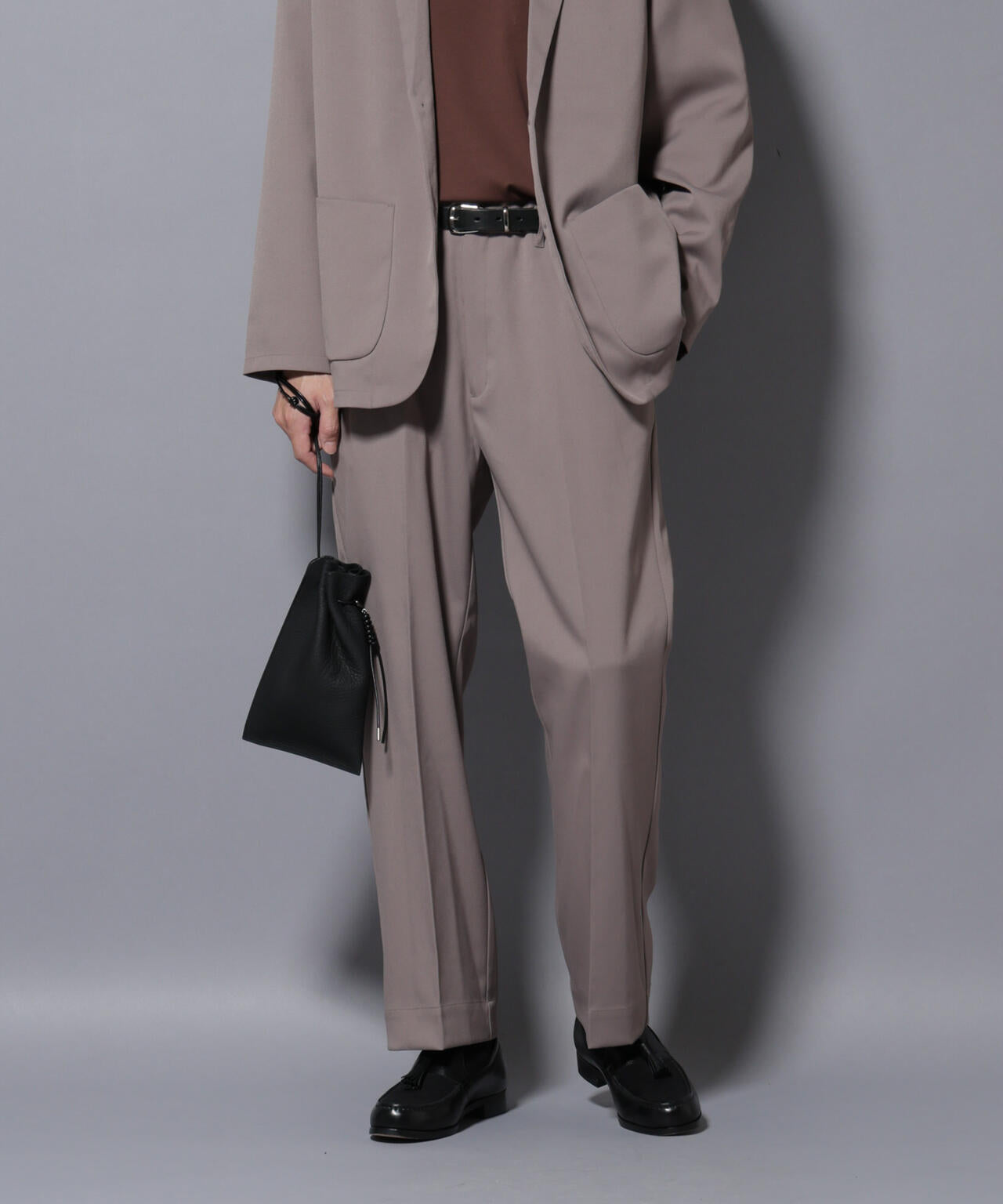 リラックスストレートスラックス(セットアップ可)