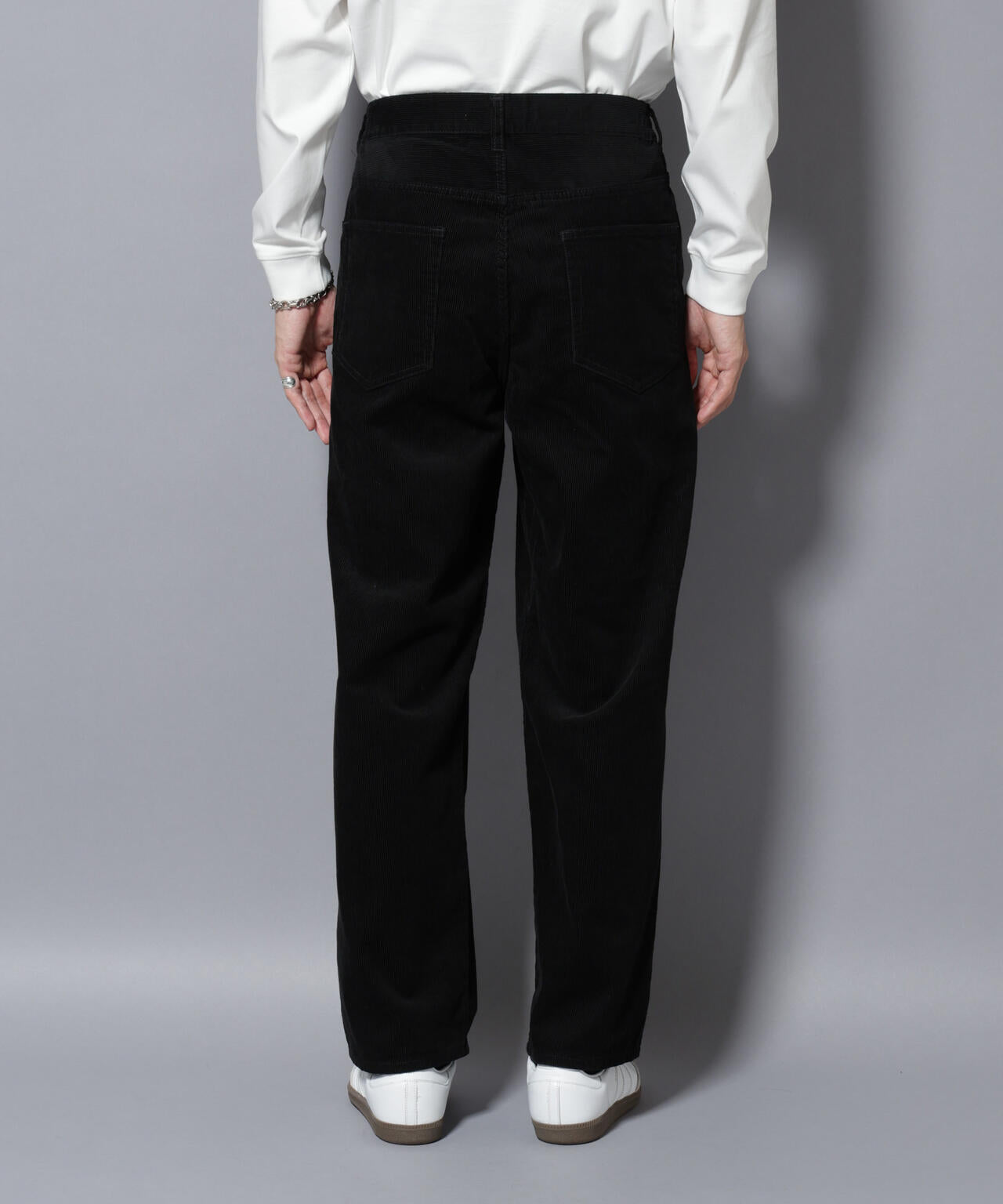 コーデュロイイージーバギーパンツ