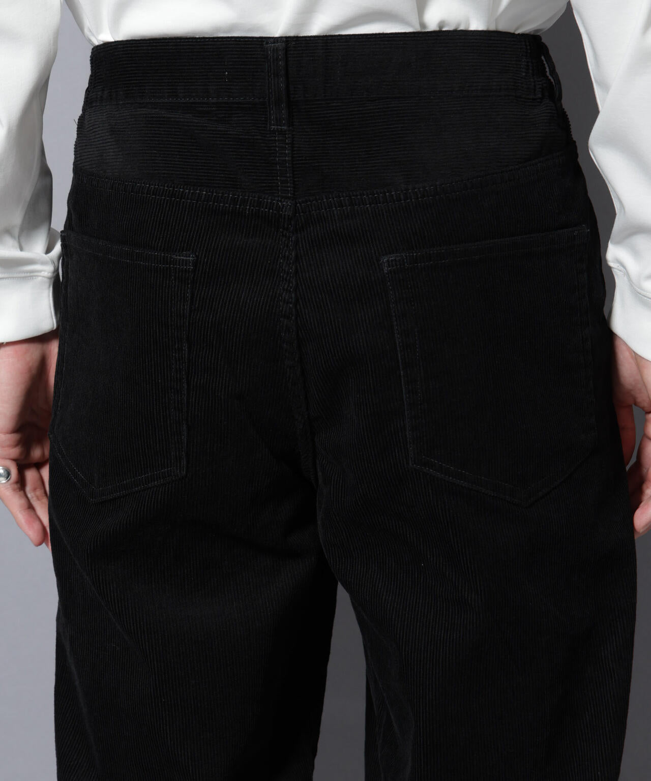 コーデュロイイージーバギーパンツ