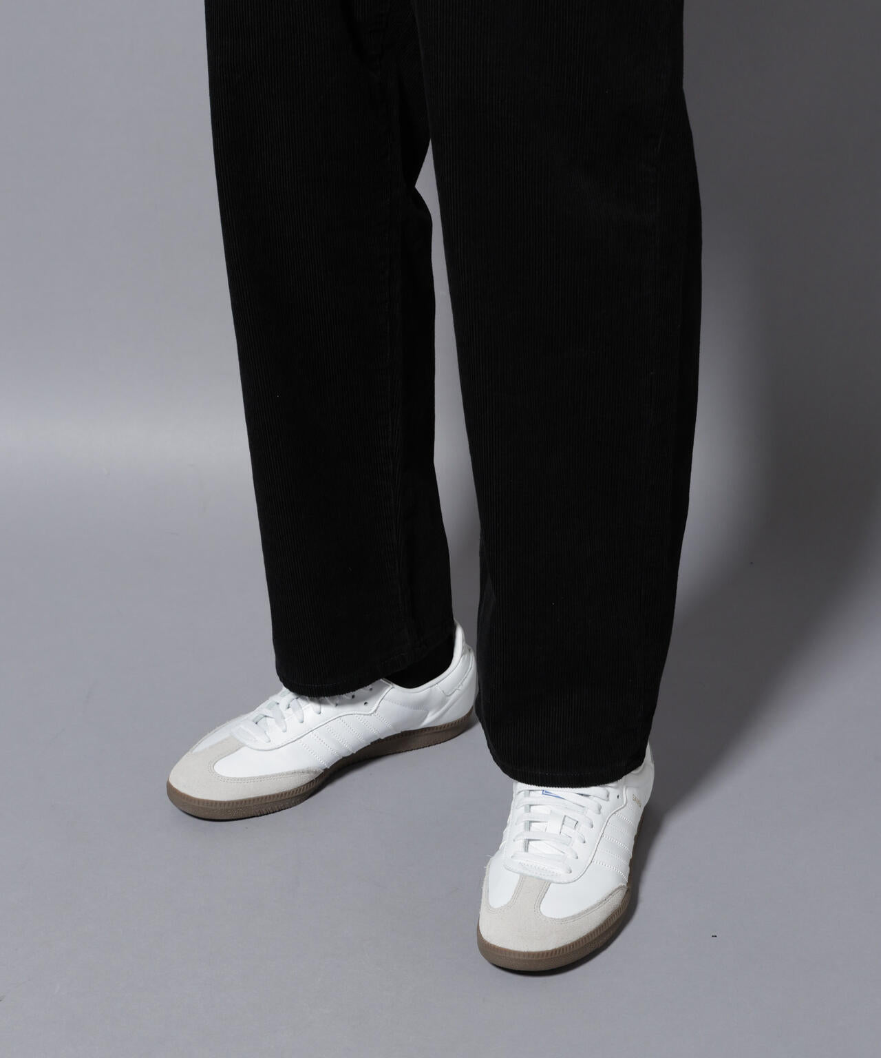 コーデュロイイージーバギーパンツ