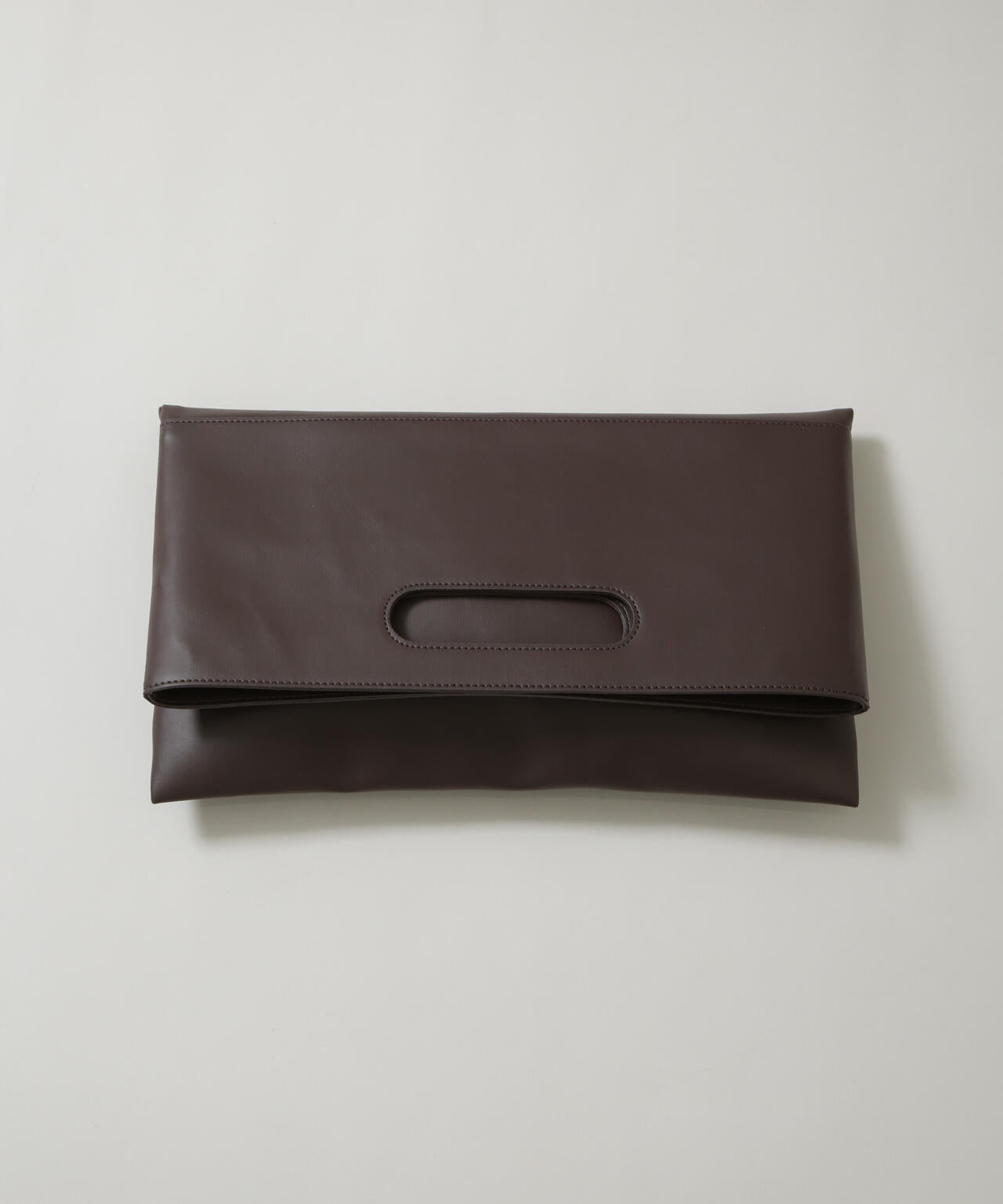 WEB限定/シンセティックレザー2WAYクラッチバッグ