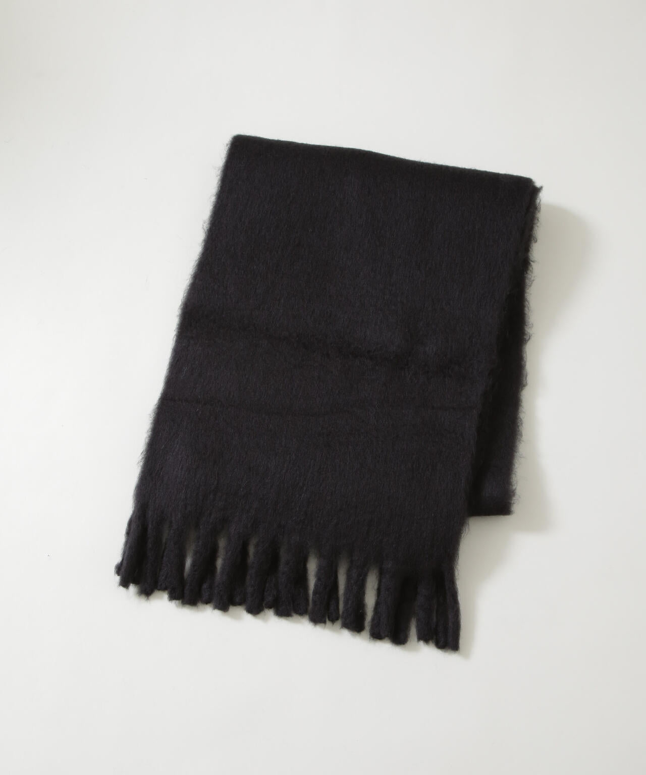 ボリュームフリンジマフラー / ソリッド