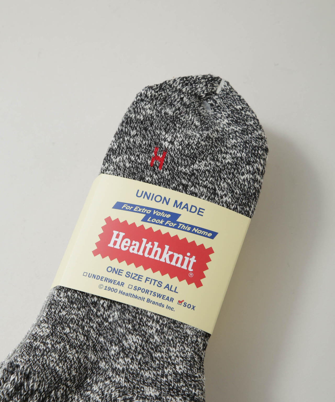 Healthknit/ベーシックスラブMIX ソックス 3足セット