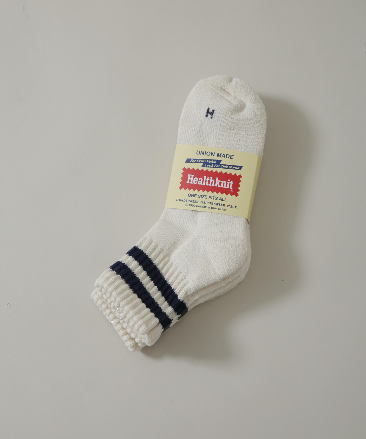 Healthknit/シンカー2本ライン ソックス 3足SET